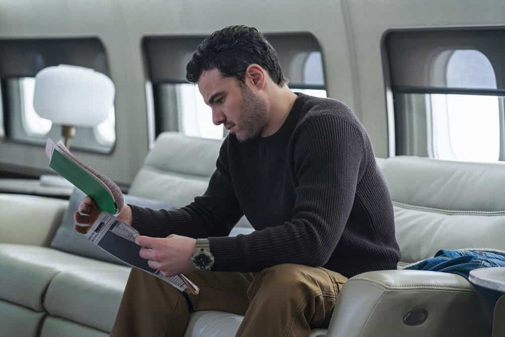 THE HUNTING PARTY -- "Xander Wax" Episode 213 -- Pictured: Josh McKenzie as Shane Florence -- (Photo by: Ralph Bavaro/NBC)