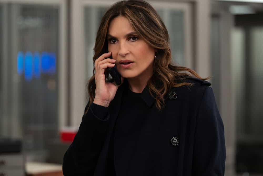 Law & Order SVU Season 27 Episode 20 -- "Old Friends" Episode 27020 -- Pictured: Mariska Hargitay as Capt. Olivia Benson -- (Photo by: Virginia Sherwood/NBC)