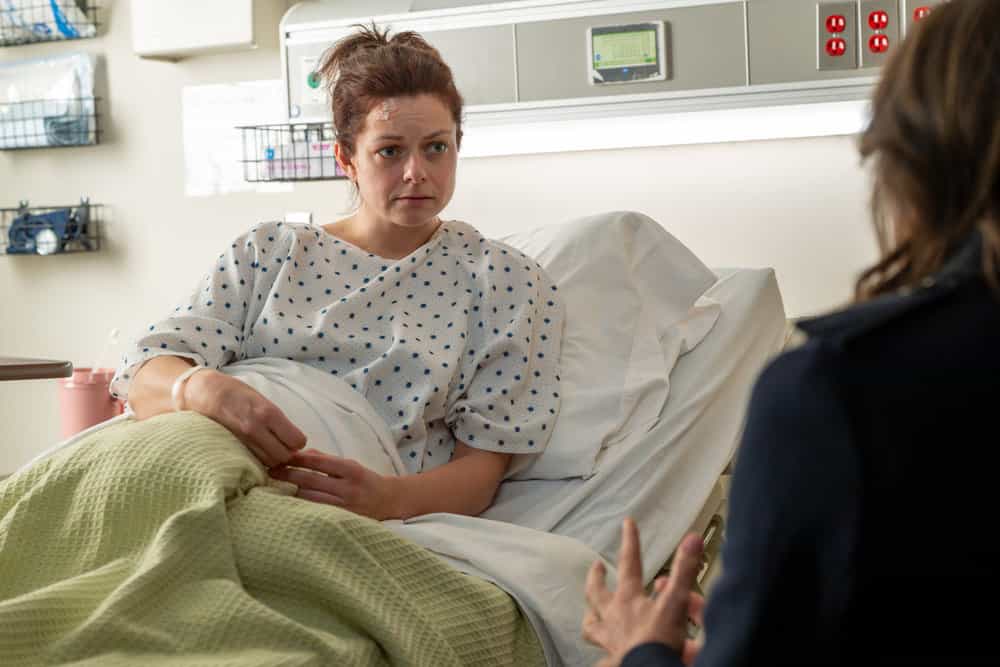 LAW & ORDER: SPECIAL VICTIMS UNIT -- "Old Friends" Episode 27020 -- Pictured: Izzie Steele as Nora -- (Photo by: Virginia Sherwood/NBC)