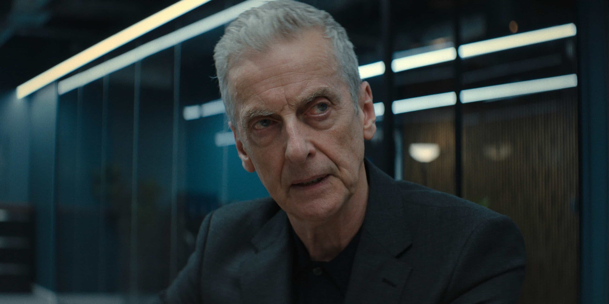 Peter Capaldi in "Criminal Record" "Snakes And Ladders" episode.