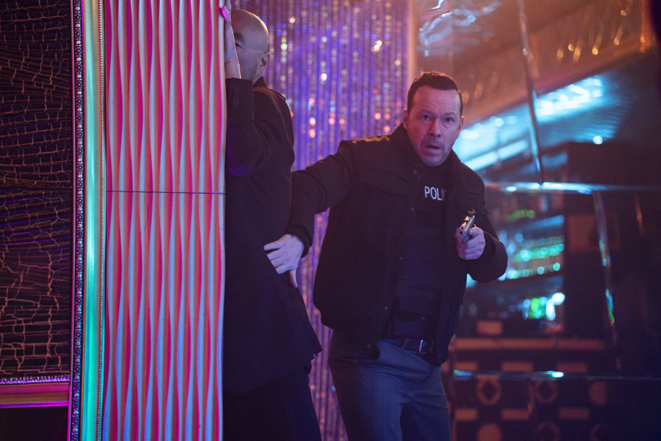 Boston Blue Season 1 Episode 18 "Personal Foul" -- Coverage of the CBS Original Series BOSTON BLUE, scheduled to air on the CBS Television Network. Pictured: Donnie Wahlberg as Danny Reagan. Photo: Brendan Adam-Zwelling/CBS ©2026 CBS Broadcasting, Inc. All Rights Reserved.