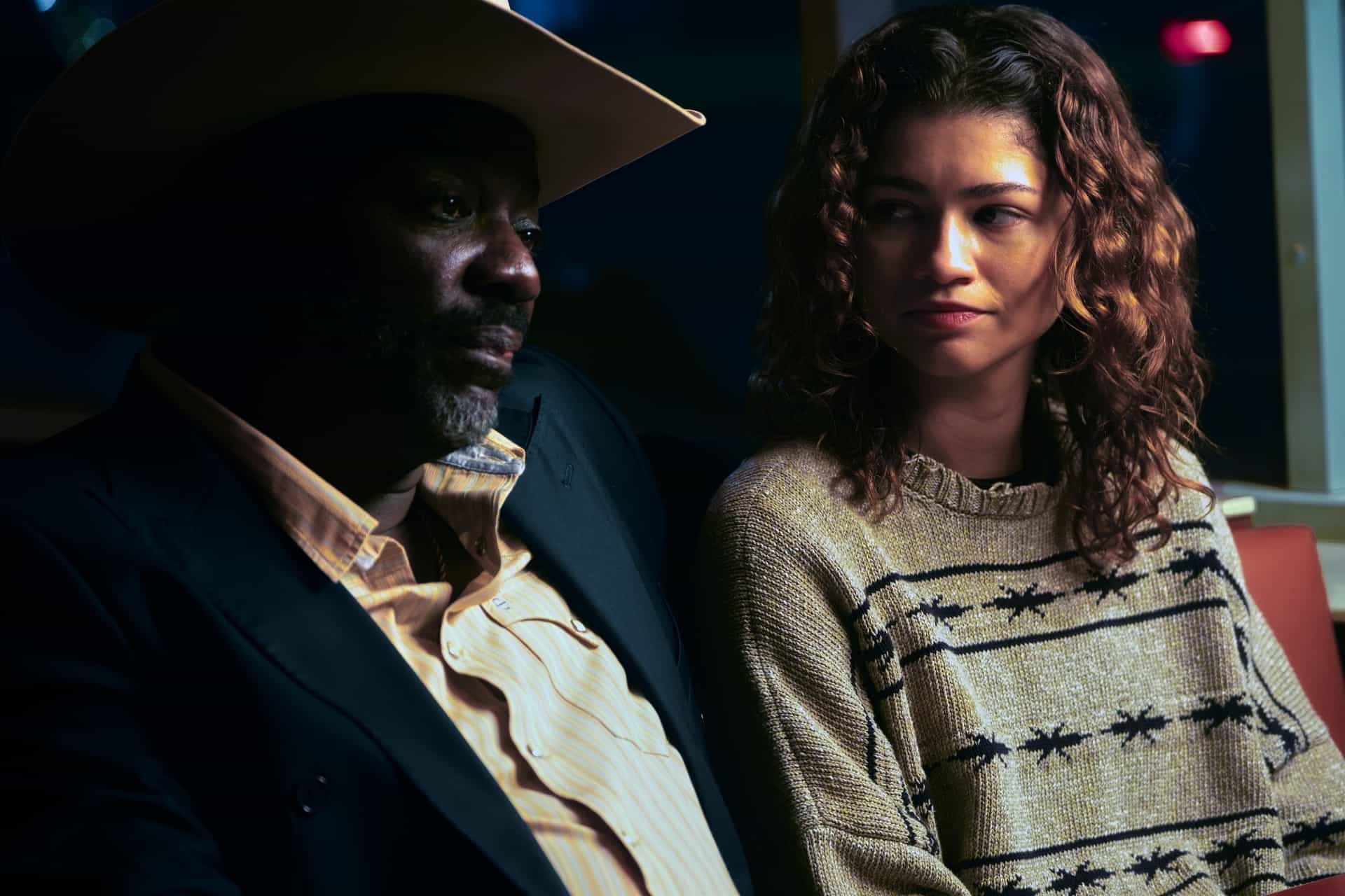 Euphoria Season 3 Episode 5 Photos "This Little Piggy" Tease More Chaos 8 Adewale Akinnuoye-Agbaje, Zendaya EUPHORIA Season 3 "This Little Piggy"