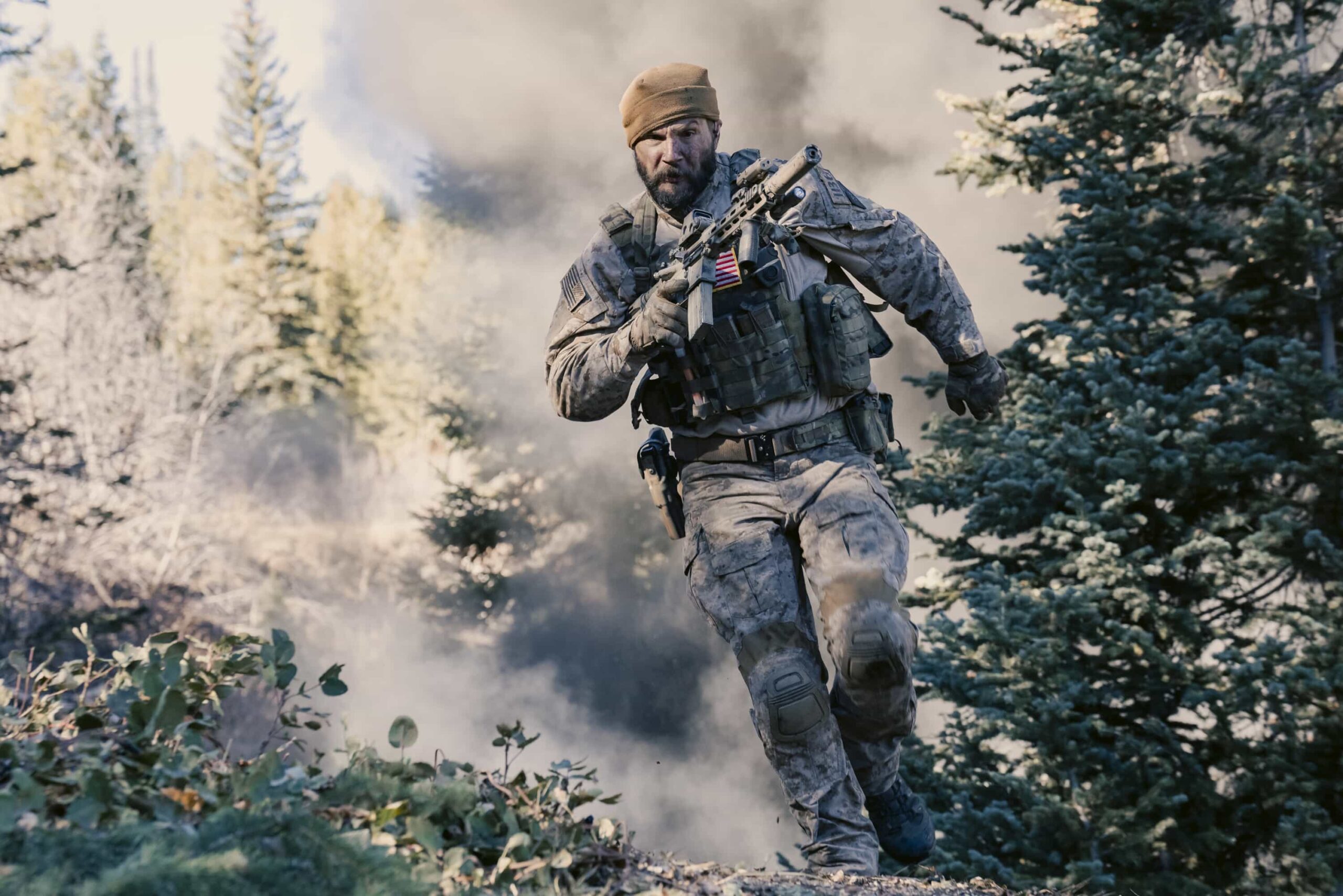 “On Thin Ice” — CBS Original Series MARSHALS, scheduled to air on Sunday, May 10 (8:00-9:00 PM, ET/PT).  Pictured: Logan Marshall-Green as Pete Calvin. Photo: Zach Dilgard/CBS ©2025 CBS Broadcasting, Inc. All Rights Reserved.