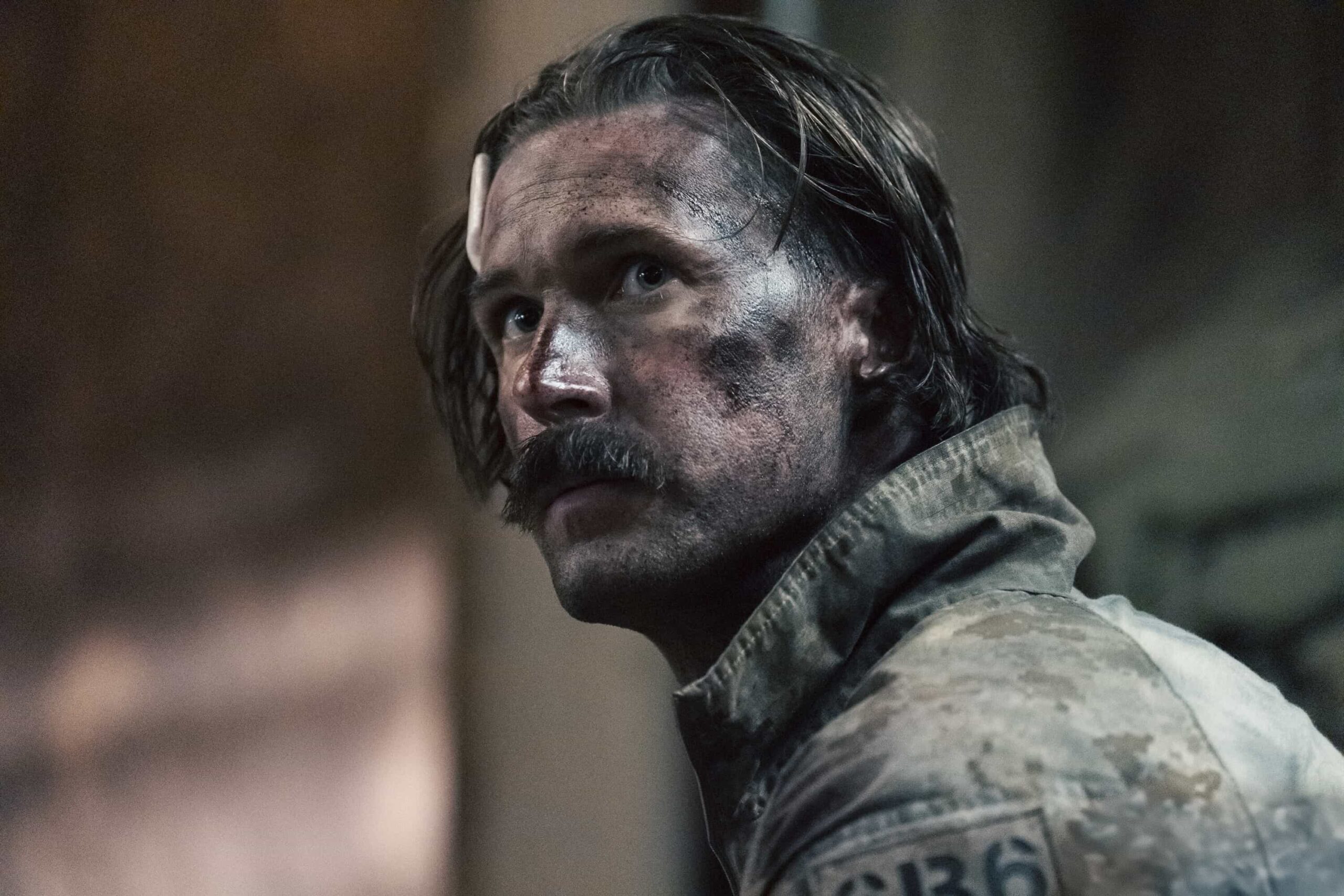Marshals Season 1 Episode 11 “On Thin Ice” — CBS Original Series MARSHALS, scheduled to air on Sunday, May 10 (8:00-9:00 PM, ET/PT).  Pictured: Riley Green as Garrett. Photo: Zach Dilgard/CBS ©2025 CBS Broadcasting, Inc. All Rights Reserved.