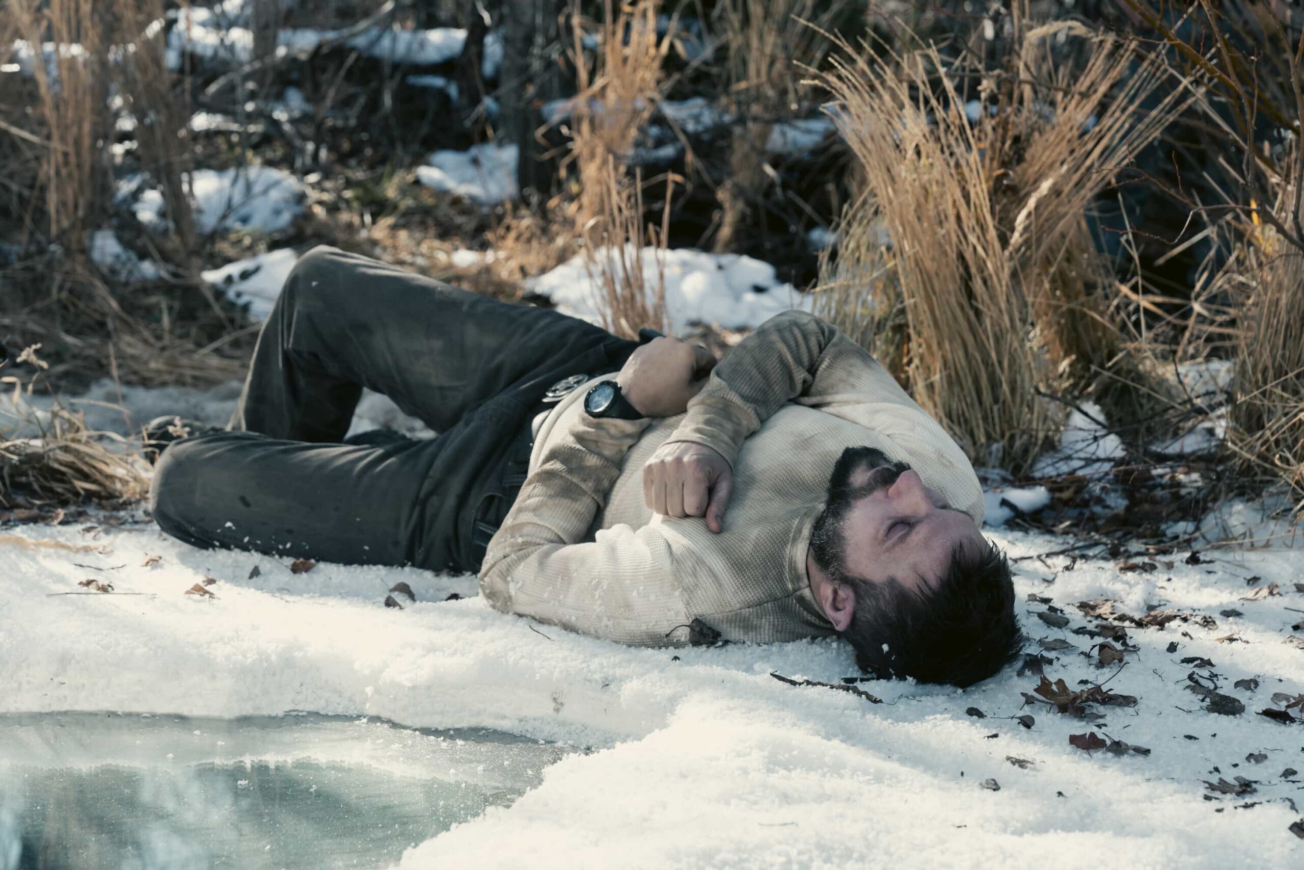 “On Thin Ice” — CBS Original Series MARSHALS, scheduled to air on Sunday, May 10 (8:00-9:00 PM, ET/PT).  Pictured: Logan Marshall-Green as Pete Calvin. Photo: Zach Dilgard/CBS ©2025 CBS Broadcasting, Inc. All Rights Reserved.