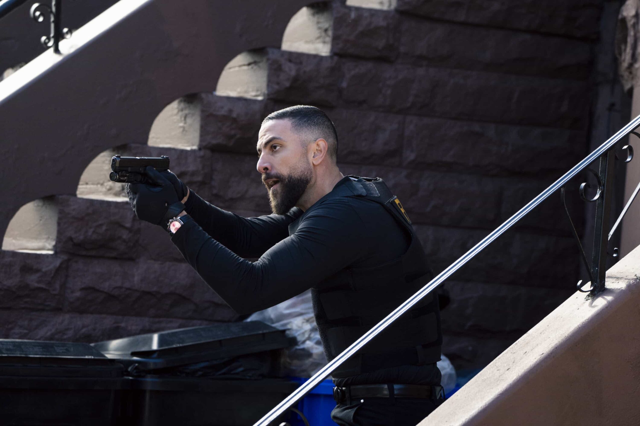 FBI Season 8 Episode 21 “Long Shot” — CBS Original Series FBI, scheduled to air on Monday, May 11 (9:00-10:00 PM, ET/PT).  Pictured: Zeeko Zaki as Special Agent Omar Adom ‘OA’ Zidan. Photo: Bennett Raglin/CBS ©2026 CBS Broadcasting, Inc. All Rights Reserved.