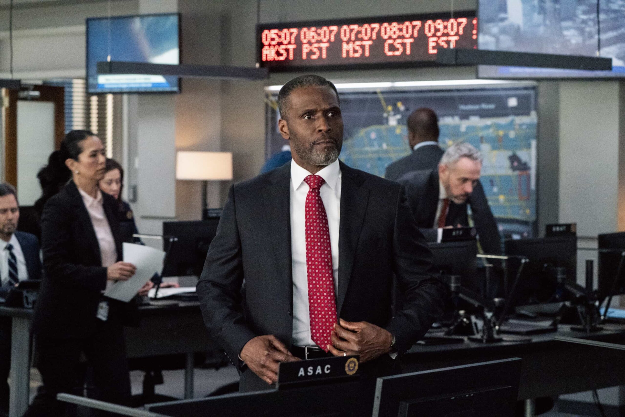 “Long Shot” — CBS Original Series FBI, scheduled to air on Monday, May 11 (9:00-10:00 PM, ET/PT).  Pictured: Curtiss Cook as ADIC Lawrence Green. Photo: Bennett Raglin/CBS ©2026 CBS Broadcasting, Inc. All Rights Reserved.