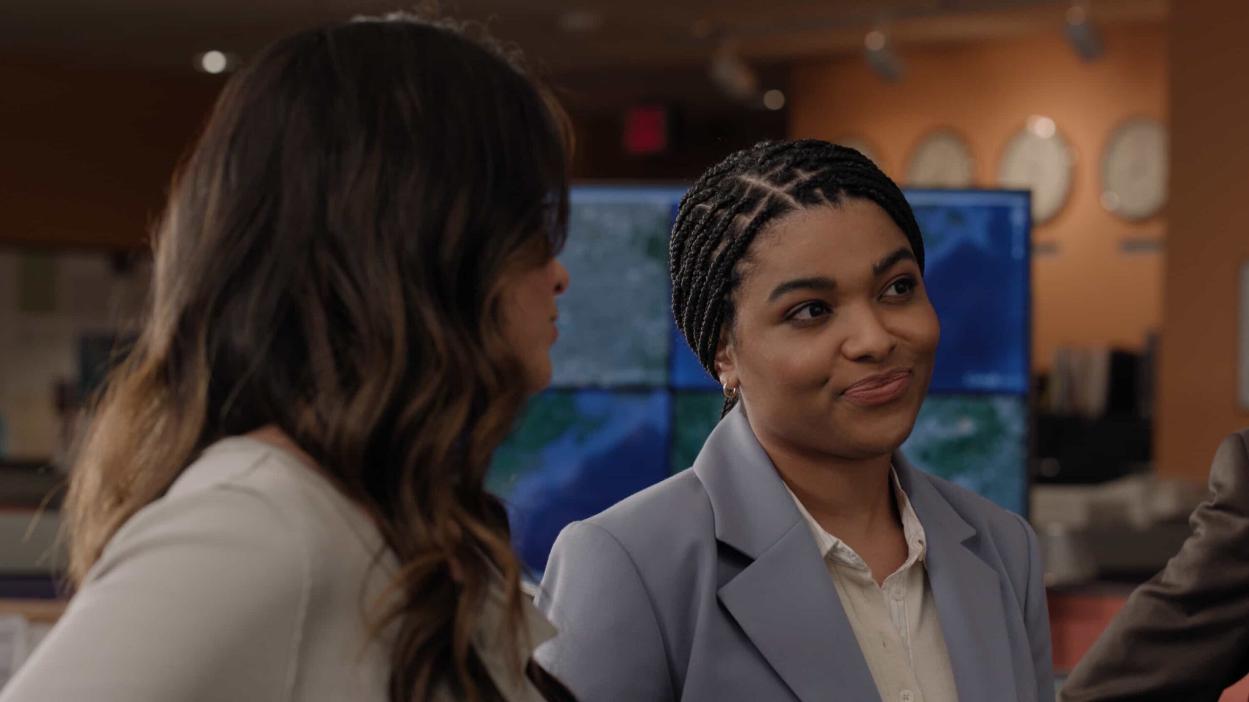 NCIS Season 23 Episode 20 Season Finale “SONS AND DAUGHTERS” - CBS Original Series NCIS airing on MAY 12 (8:00-9:00 PM, ET/PT) on the CBS Television Network  Pictured:  Katrina Law as Jesica Knight and Naomi Grace as Kayla Vance,   Photo: CBS  ©2026 CBS Broadcasting, Inc. All Rights Reserved. Highest quality screengrab available.