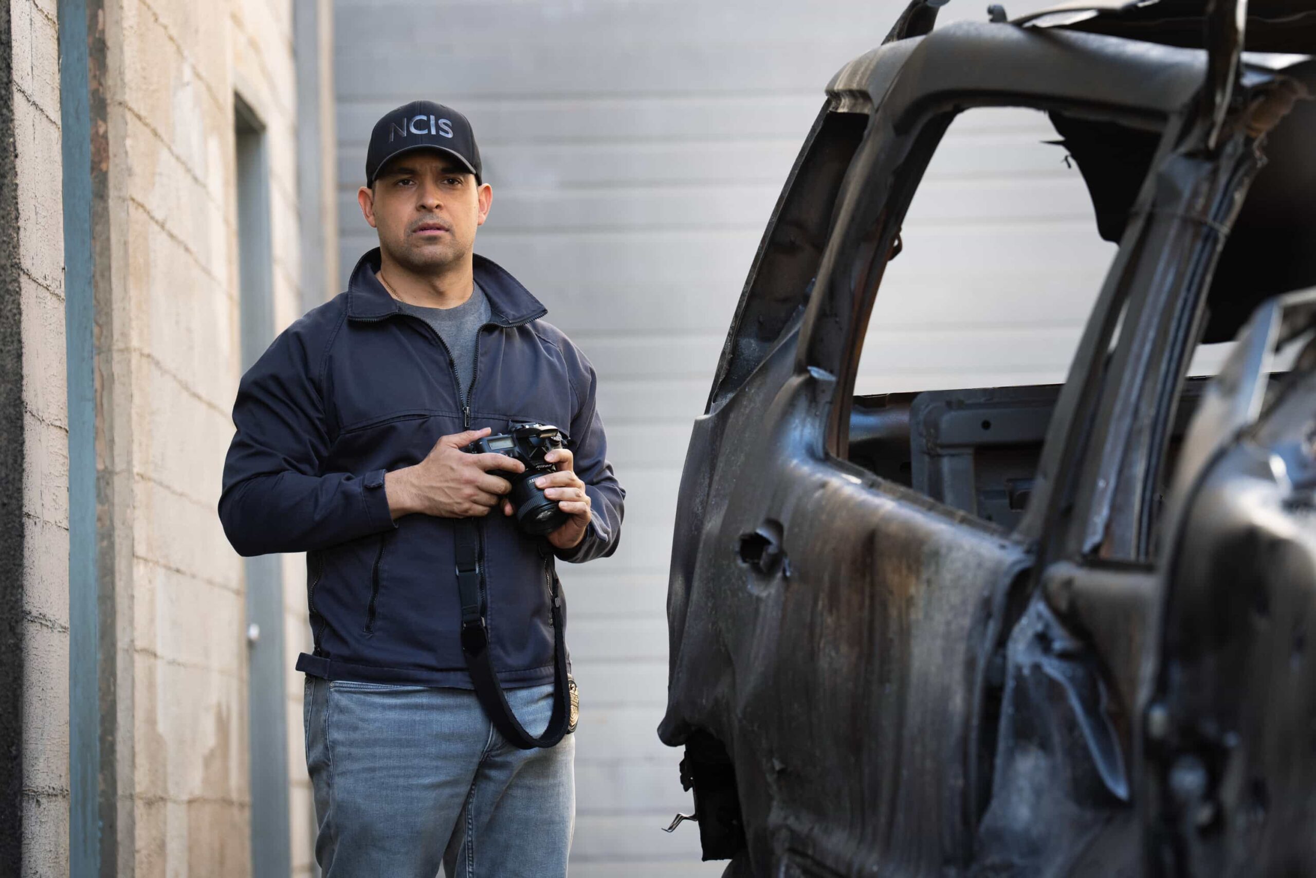 “SONS AND DAUGHTERS” - CBS Original Series NCIS, scheduled to air TUESDAY, MAY 12 (8:00 PM ET/PT)  Pictured (L-R): Wilmer Valderrama as Nick Torres  Photo: Robert Voets/CBS  ©2026 CBS Broadcasting, Inc. All Rights Reserved.