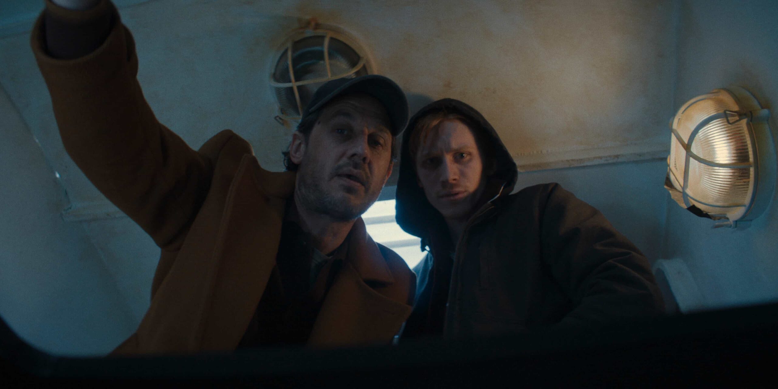 Dustin Demri-Burns and Luther Ford in "Criminal Record," now streaming on Apple TV.