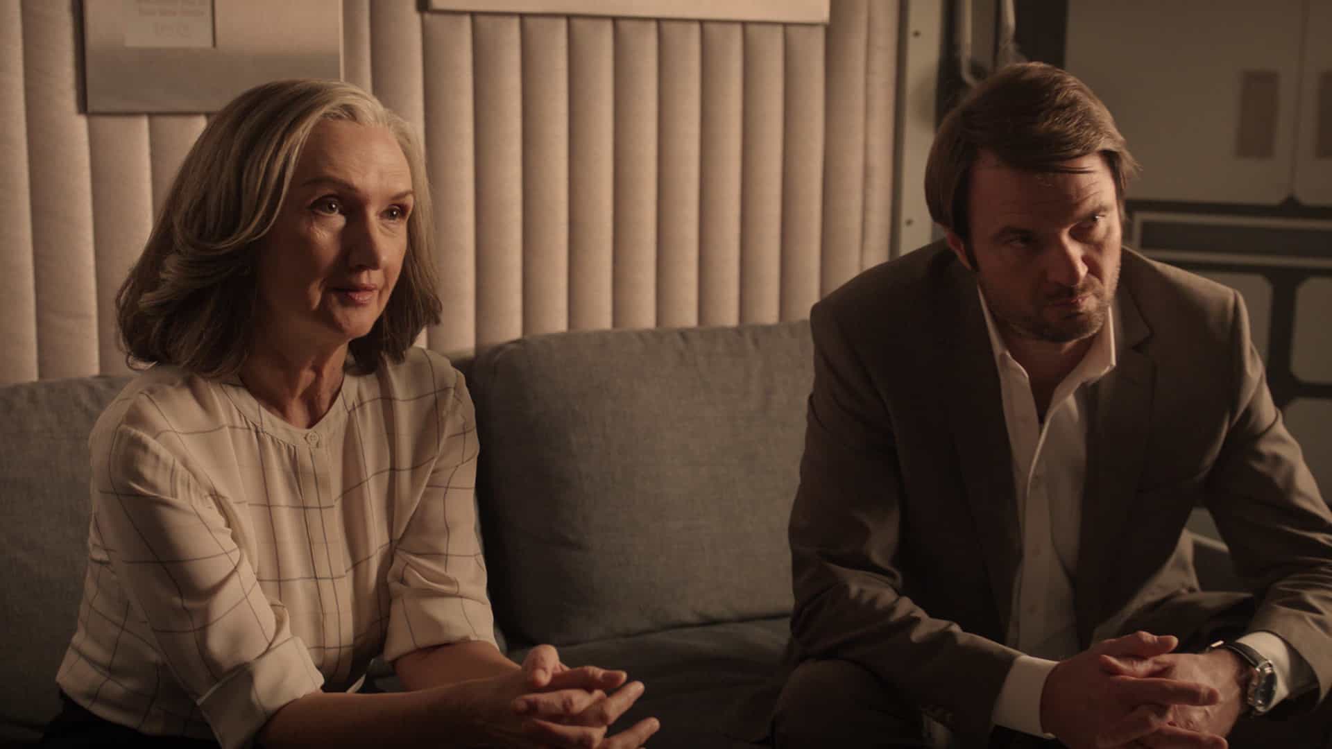 Svetlana Efremova and Costa Ronin in "For All Mankind," now streaming on Apple TV.
