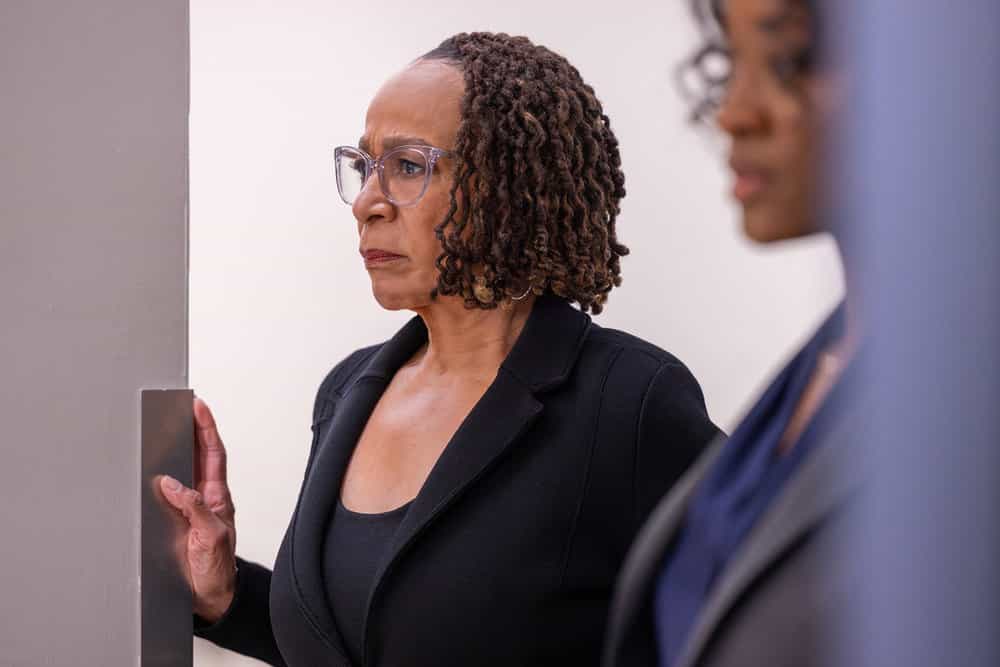 CHICAGO MED -- "Heaven Help Us" Episode 1121 -- Pictured: S. Epatha Merkerson as Sharon Goodwin -- (Photo by: George Burns Jr/NBC)