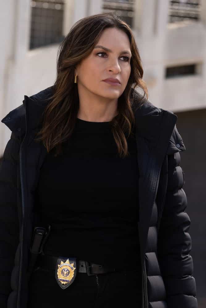 Law & Order SVU Season 27 Episode 21 Season Final -- "Monster" Episode 27021 -- Pictured: Mariska Hargitay as Capt. Olivia Benson -- (Photo by: Virginia Sherwood/NBC)