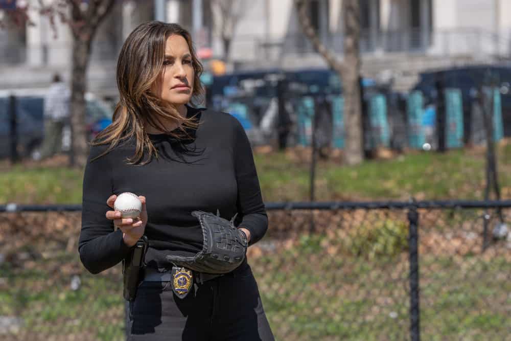 Law & Order SVU Season 27 Episode 21 Season Final -- "Monster" Episode 27021 -- Pictured: Mariska Hargitay as Capt. Olivia Benson -- (Photo by: Virginia Sherwood/NBC)