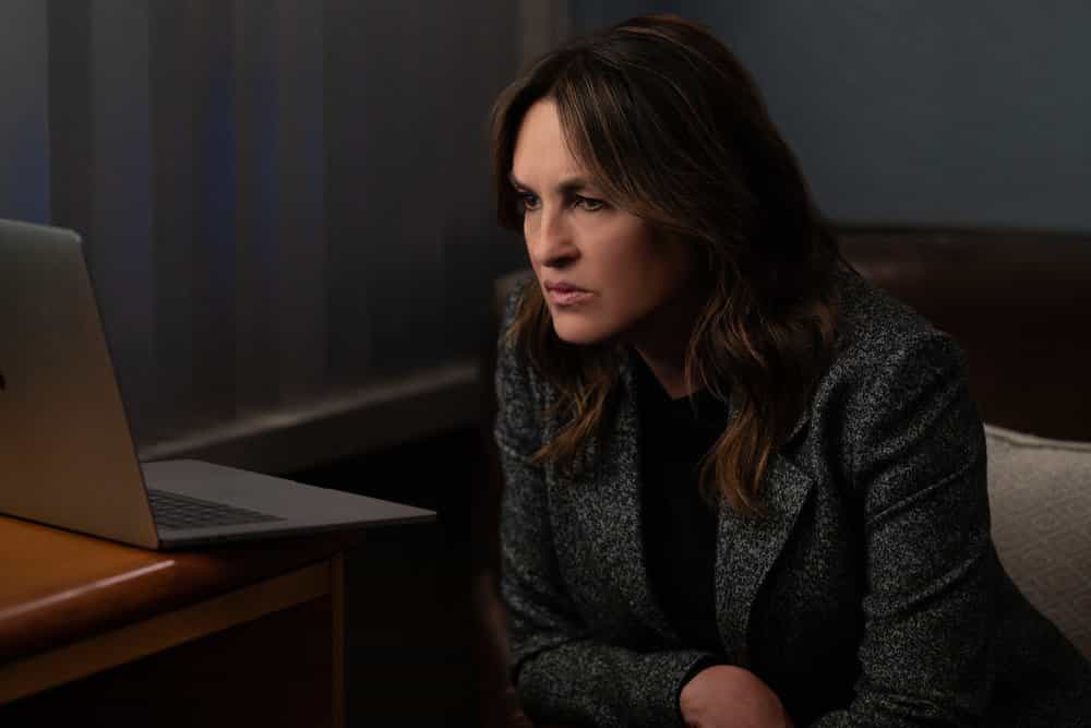 LAW & ORDER: SPECIAL VICTIMS UNIT -- "Monster" Episode 27021 -- Pictured: Mariska Hargitay as Capt. Olivia Benson -- (Photo by: Virginia Sherwood/NBC)