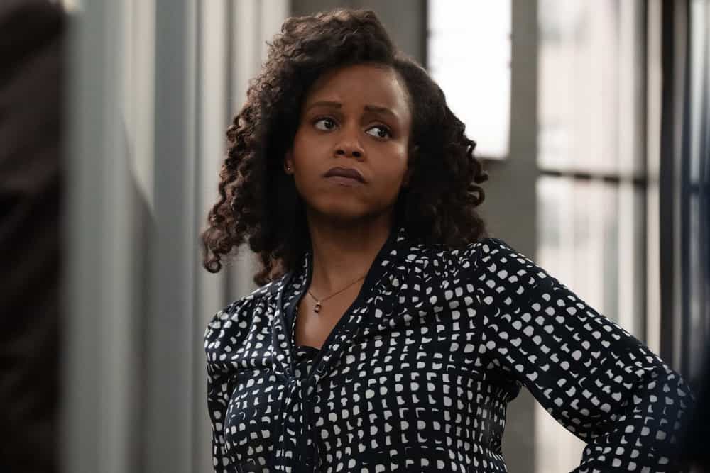 LAW & ORDER: SPECIAL VICTIMS UNIT -- "Monster" Episode 27021 -- Pictured: Aimé Donna Kelly as Capt. Renee Curry -- (Photo by: Virginia Sherwood/NBC)