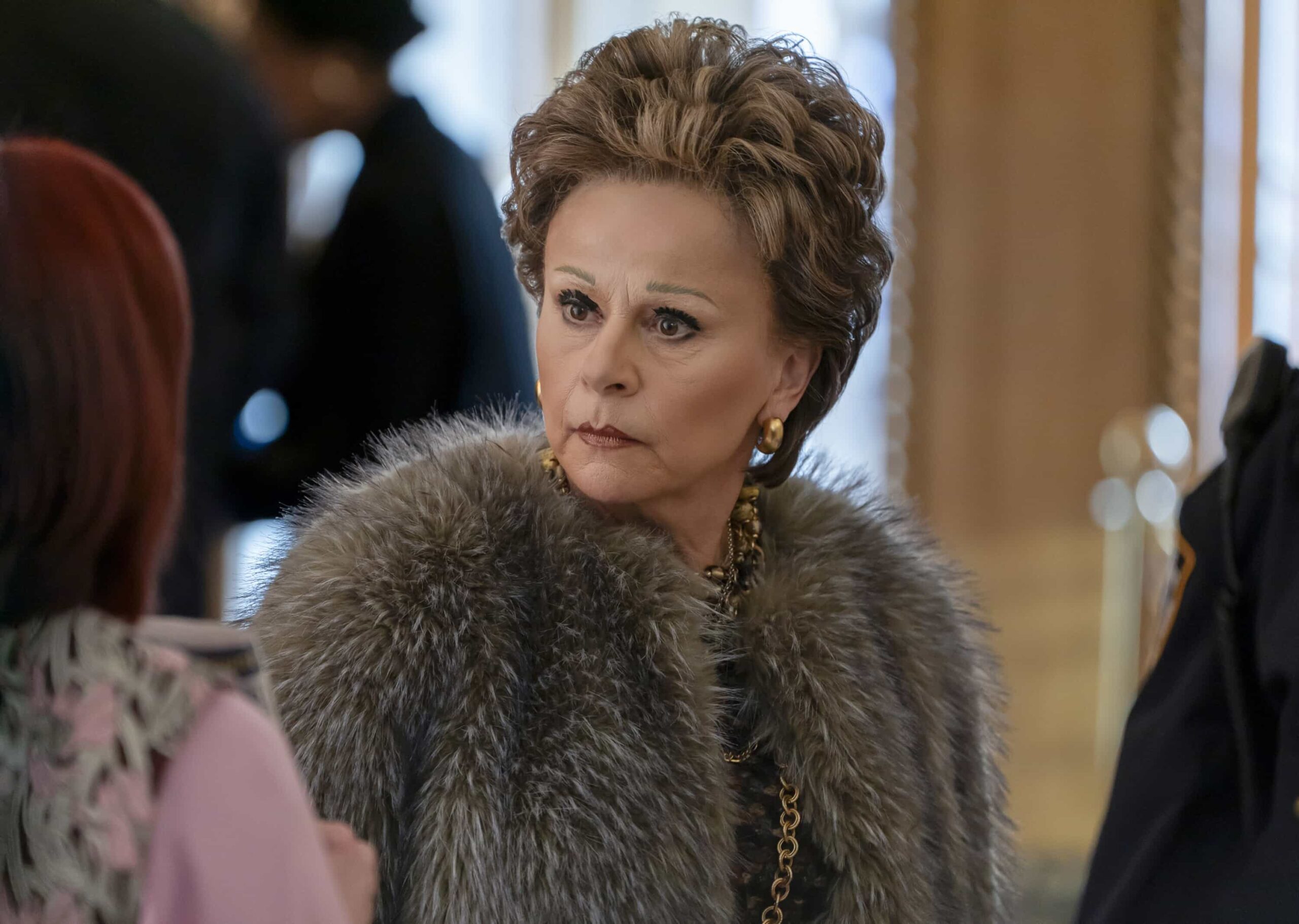 Elsbeth Season 3 Episode 19 "Catch and Kill" -- Coverage of the CBS Original Series ELSBETH, scheduled to air on the CBS Television Network.   Pictured : Tracey Ullman as Marilyn  Photo: Michael Parmelee/CBS ©2026 CBS Broadcasting, Inc. All Rights Reserved.