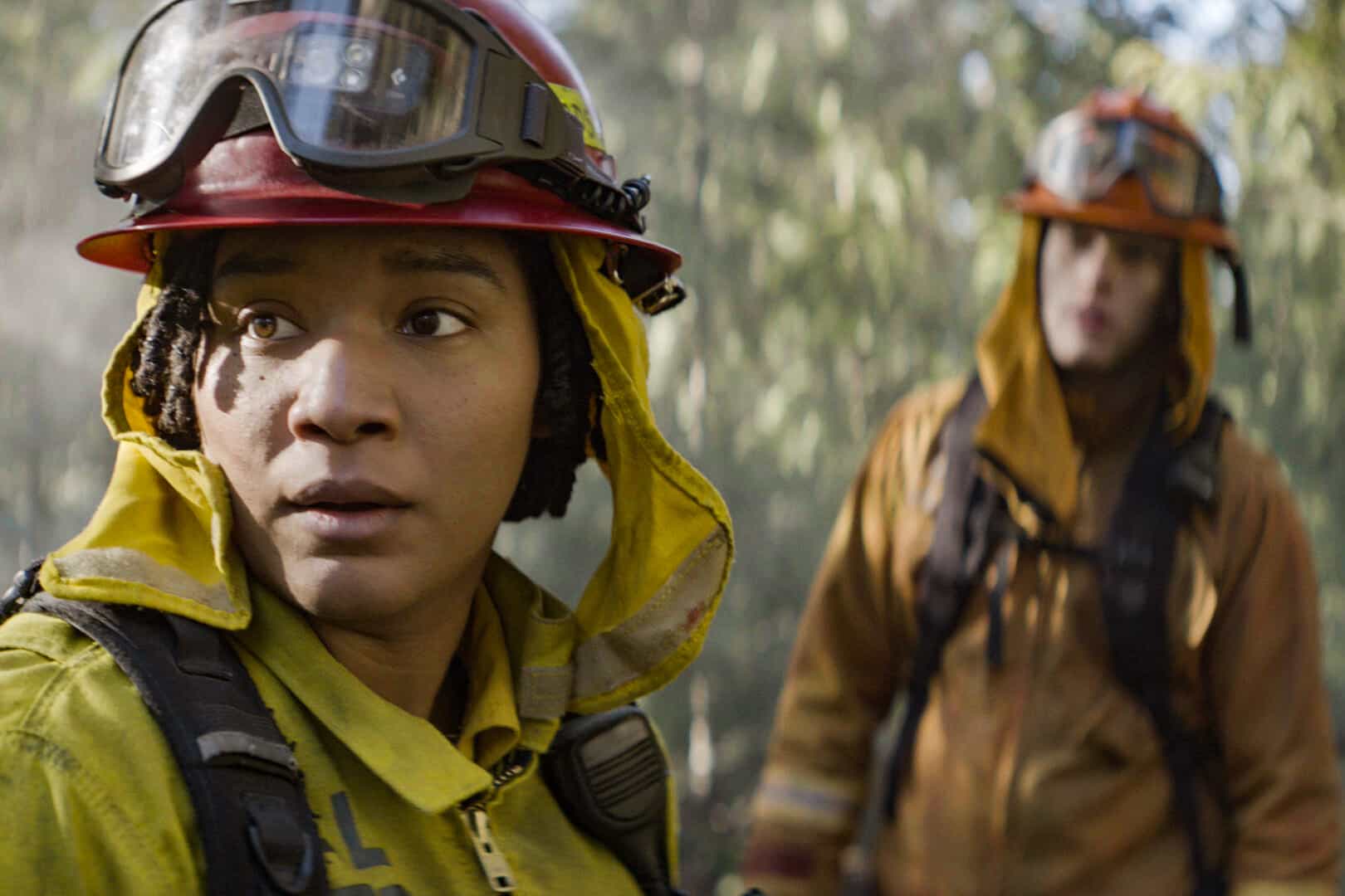 Fire Country Season 4 Episode 19 “Rain Check for Tomorrow” -- The CBS Original Series FIRE COUNTRY, scheduled to air on Friday, May 15 (9:00-10:00 PM, ET/PT). Pictured: Jules Latimer as Eve Edwards. Photo: CBS ©2026 CBS Broadcasting, Inc. All Rights Reserved. Highest quality screengrab available.