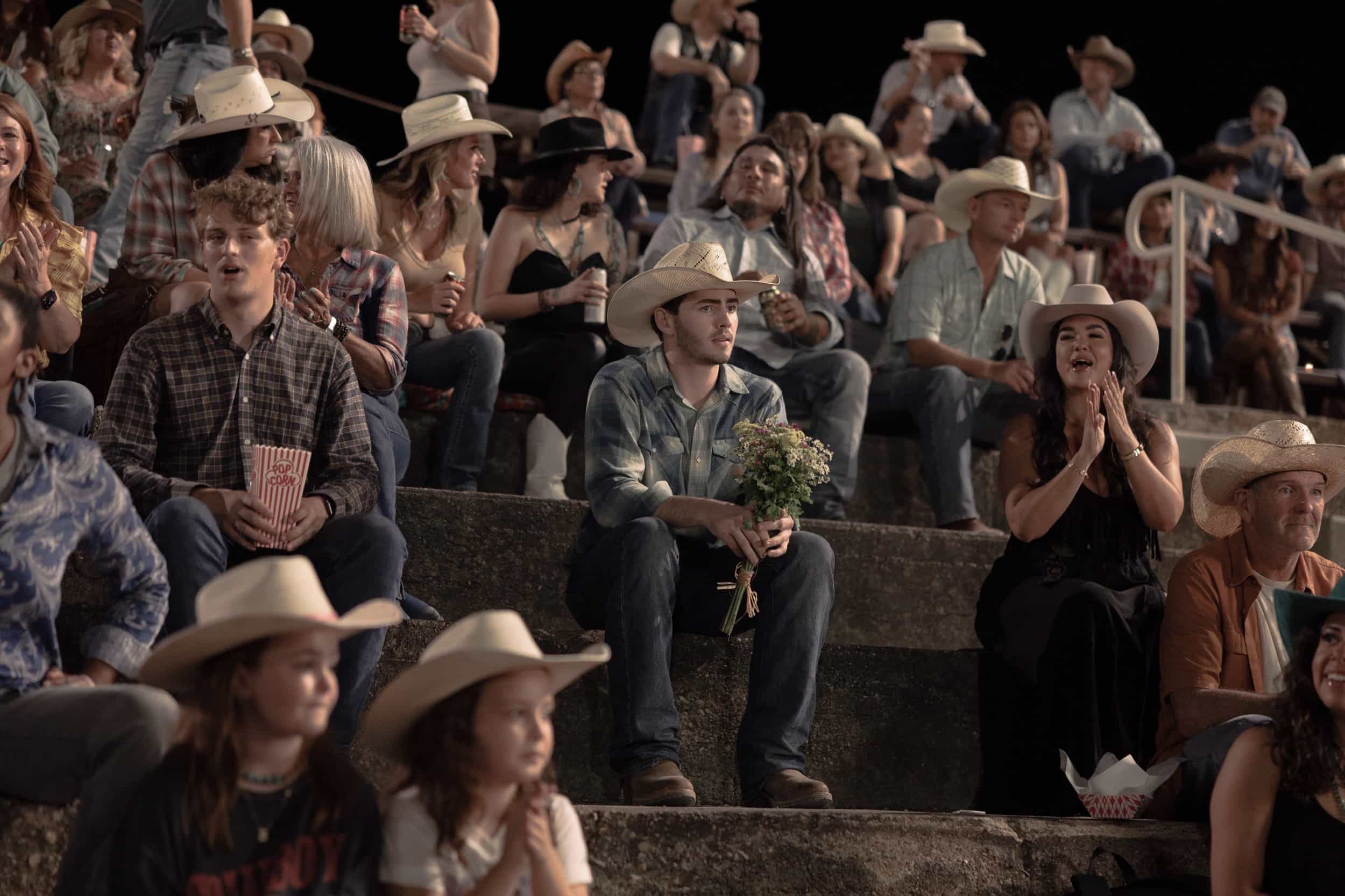 DUTTON RANCH Season 1 Episode 1  - Finn Little as Carter in Dutton Ranch, episode 1, season 1, streaming on Paramount+, 2026. Photo Credit: Emerson Miller/Paramount+.