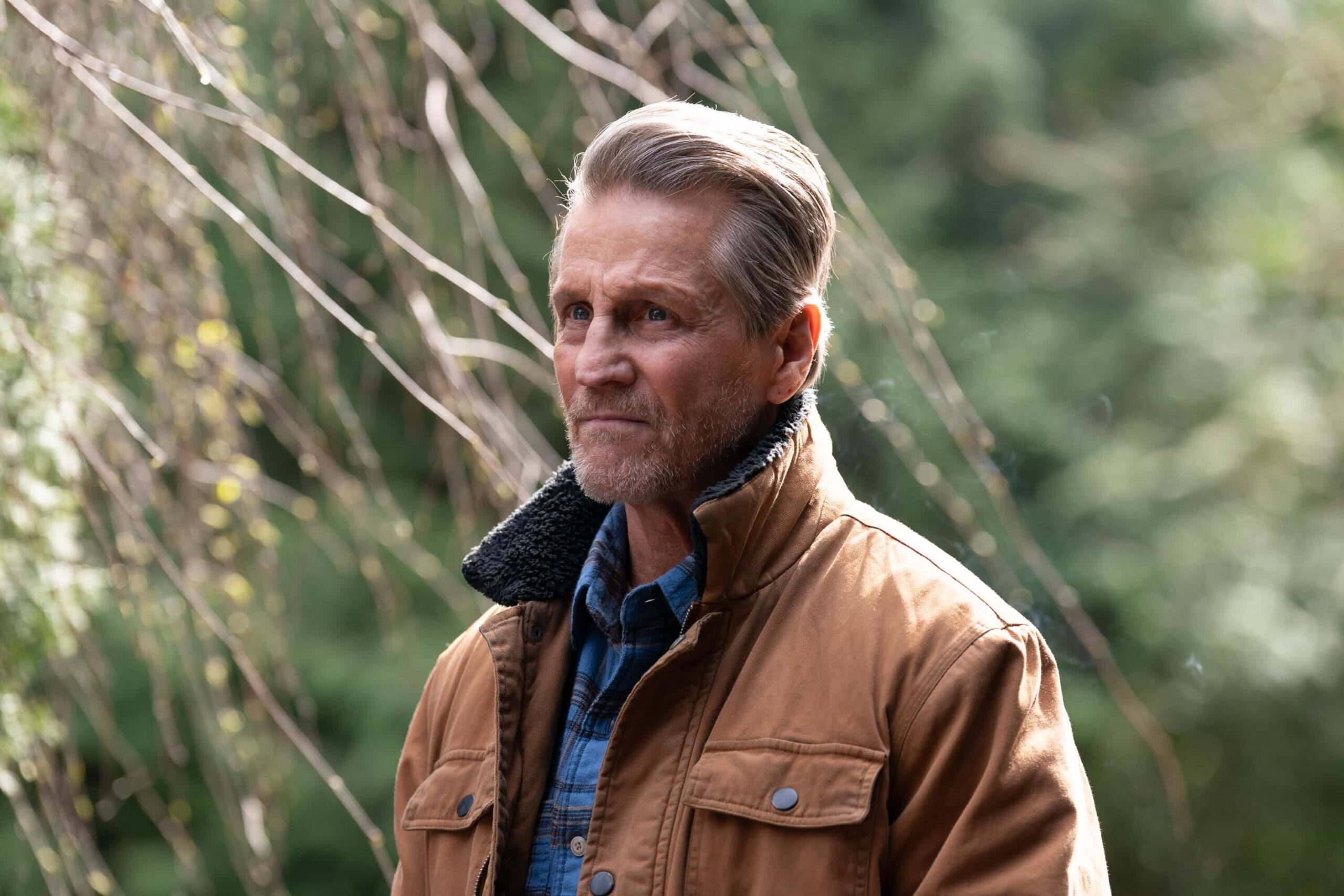 Tracker Season 3 Episode 21 “Chrono Stasis” – Colter and Russell unite in a personal mission to uncover their father’s mysterious work, on the CBS Original series TRACKER, Sunday, May 17 (9:00-10:00 PM, ET/PT) on the CBS Television Network, and streaming on Paramount+.  Pictured: Jerry Trimble as Paul. Photo: Darko Sikman/CBS ©2026 CBS Broadcasting, Inc. All Rights Reserved.