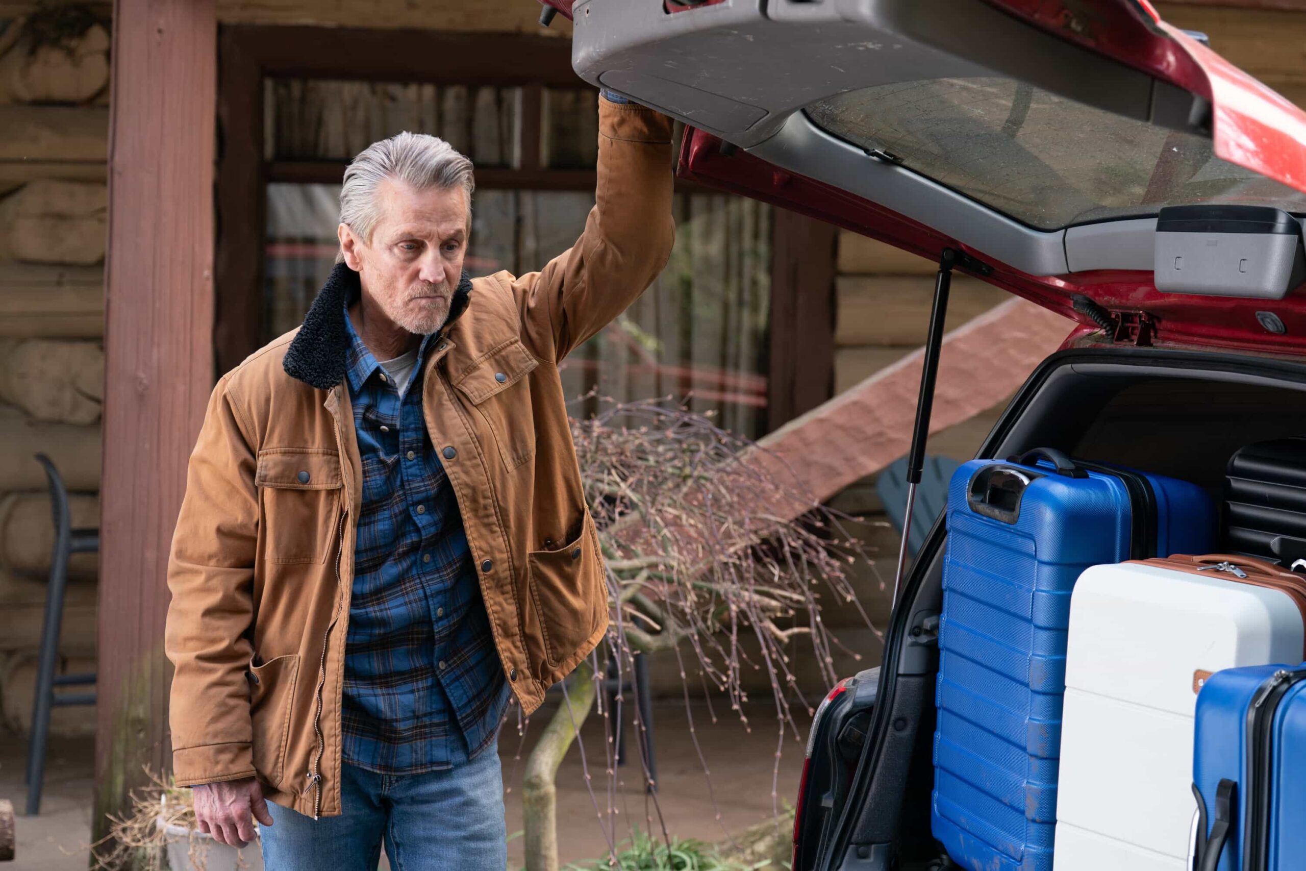 Tracker Season 3 Episode 21 “Chrono Stasis” – Colter and Russell unite in a personal mission to uncover their father’s mysterious work, on the CBS Original series TRACKER, Sunday, May 17 (9:00-10:00 PM, ET/PT) on the CBS Television Network, and streaming on Paramount+.  Pictured: Jerry Trimble as Paul. Photo: Darko Sikman/CBS ©2026 CBS Broadcasting, Inc. All Rights Reserved.