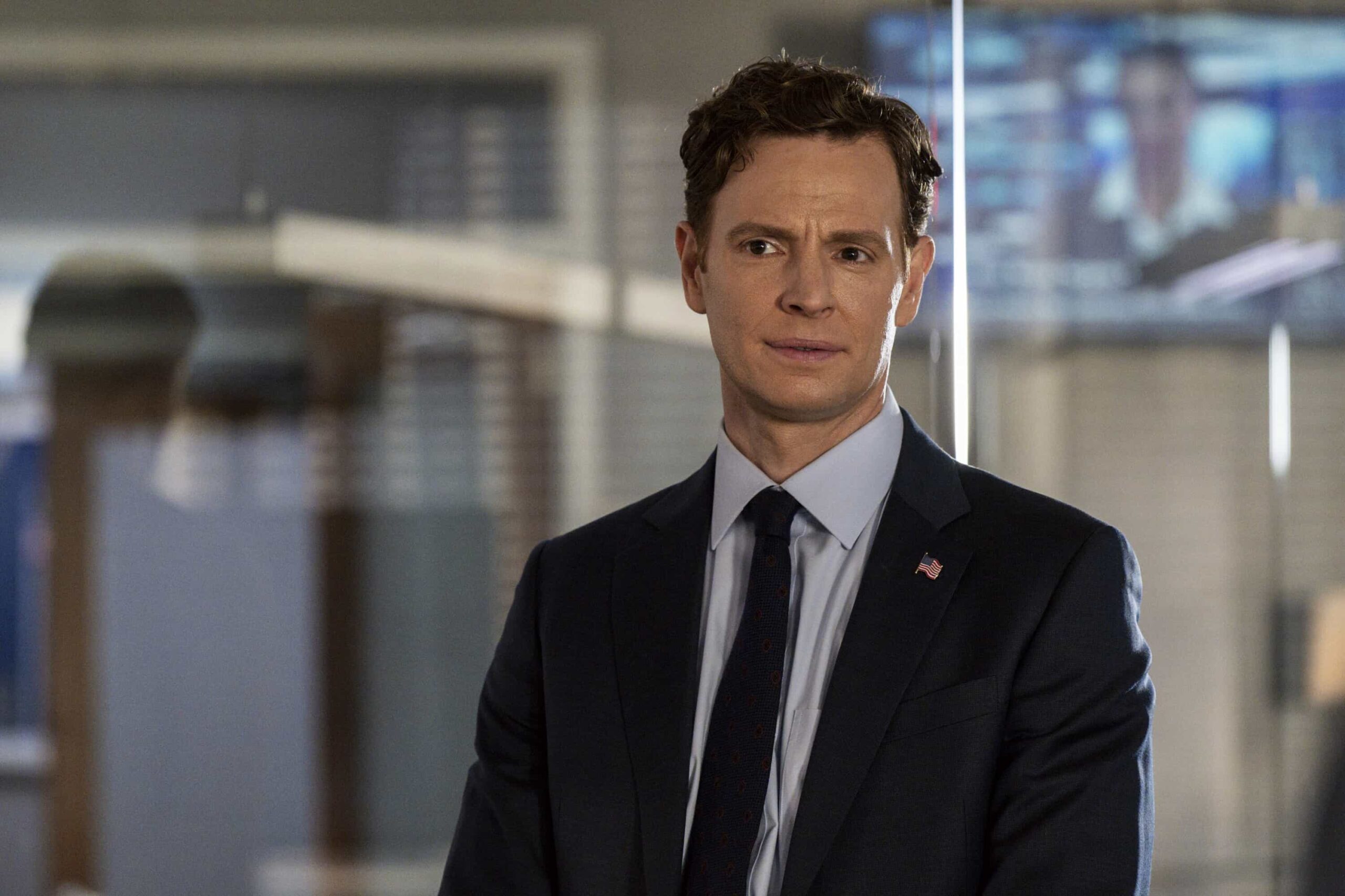 CIA Season 1 Episode 12 Season Finale "Broken Glass" -- CBS Original Series CIA, scheduled to air on Monday, May 18 (9:00-10:00 PM, ET/PT) on the CBS Television Network, and streaming on Paramount+. Pictured: Nick Gehlfuss as Special Agent Bill Goodman. Photo: Mark Schafer/CBS ©2026 CBS Broadcasting, Inc. All Rights Reserved.