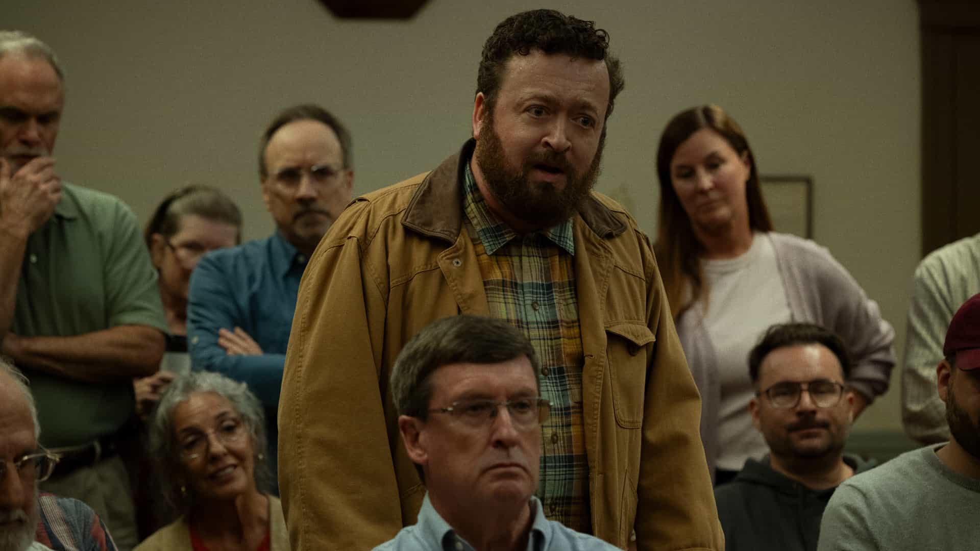 Neil Casey in "Widow’s Bay," now streaming on Apple TV.