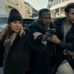 Jack Ryan Ghost War Movie Emma Marlowe (Sienna Miller), James Greer (Wendell Pierce) , and Jack Ryan (John Krasinski) in TOM CLANCY'S JACK RYAN: GHOST WAR