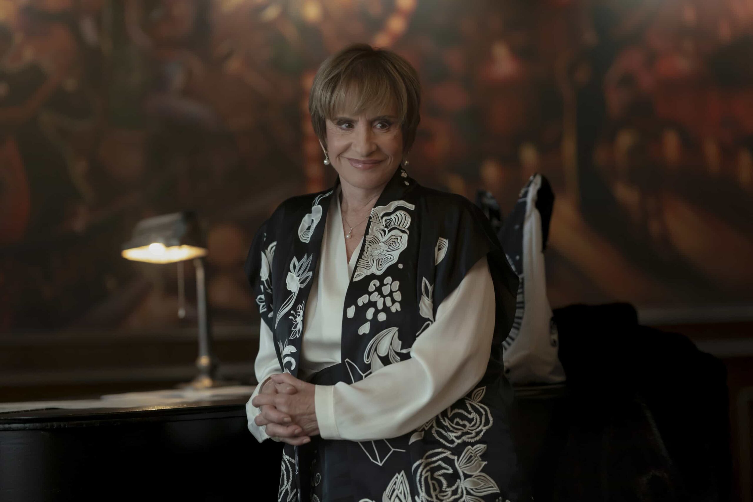 Elsbeth Season 3 Episode 20 "That's All" Season Finale -- Coverage of the CBS Original Series ELSBETH, scheduled to air on the CBS Television Network.  Pictured: Patti LuPone as Ruby Lane    Photo: Michael Parmelee/CBS ©2026 CBS Broadcasting, Inc. All Rights Reserved.