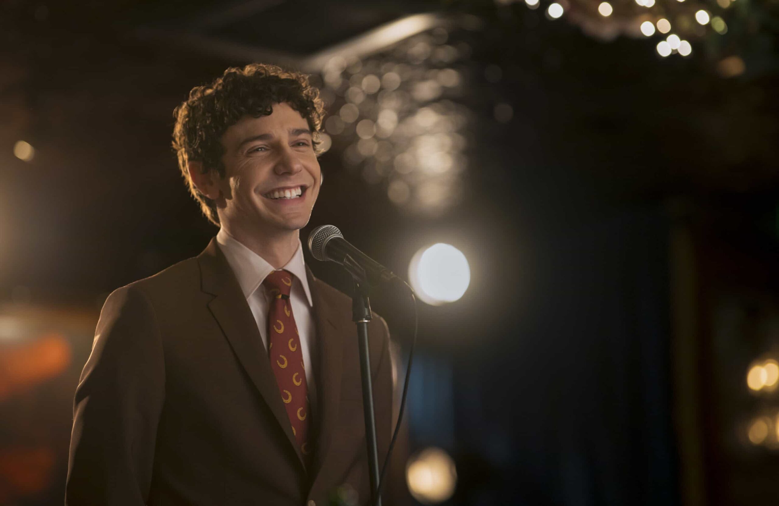"That's All" -- Coverage of the CBS Original Series ELSBETH, scheduled to air on the CBS Television Network.  Pictured: Ben Levi Ross as Teddy   Photo: Michael Parmelee/CBS ©2026 CBS Broadcasting, Inc. All Rights Reserved.