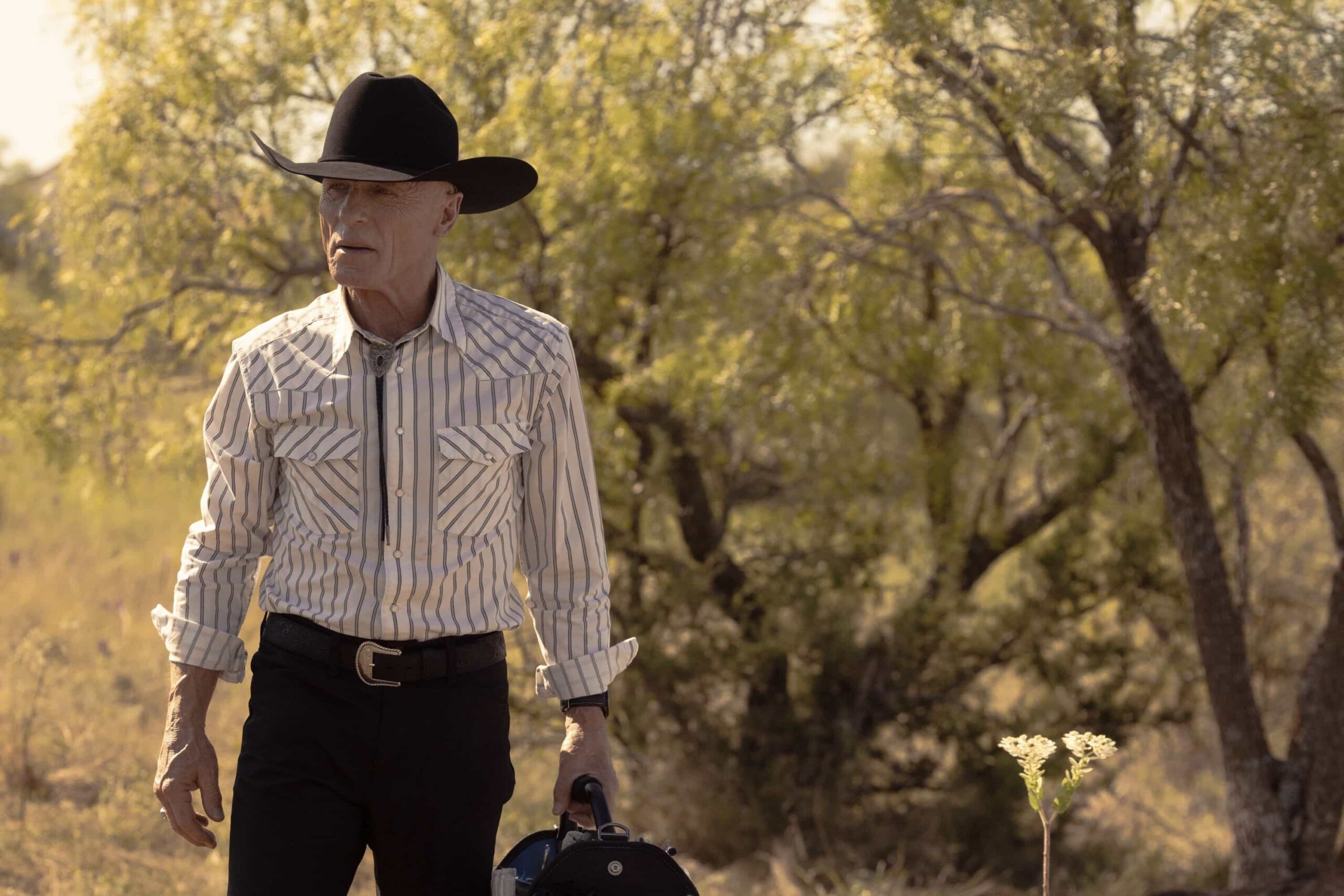 Ed Harris as Everett McKinney in Dutton Ranch, episode 3, season 1, streaming on Paramount+, 2026. Photo Credit: Emerson Miller/Paramount+.