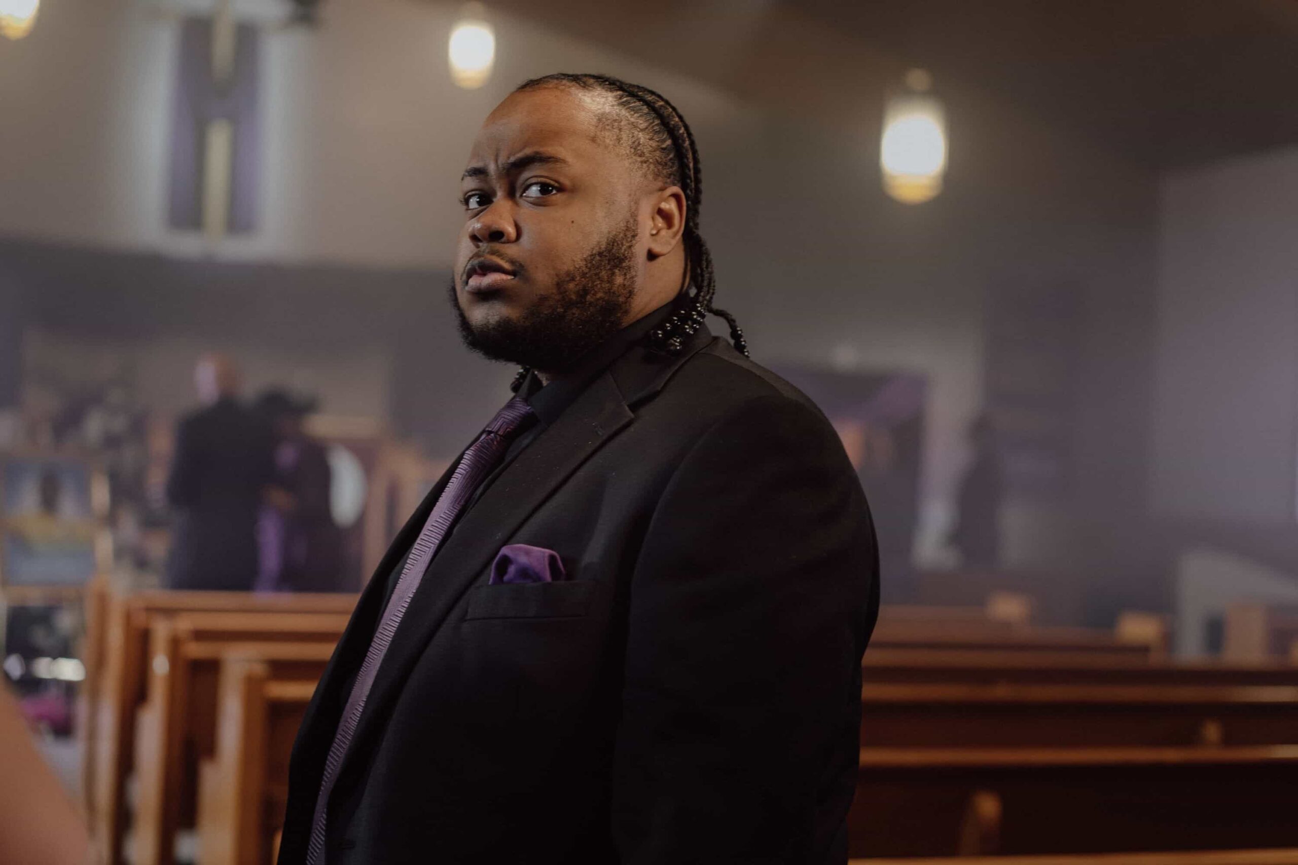 Shamon Brown Jr. as Papa in The Chi, episode 1, season 8, streaming on Paramount+, 2026. Photo Credit: Sandy Morris/Paramount+.