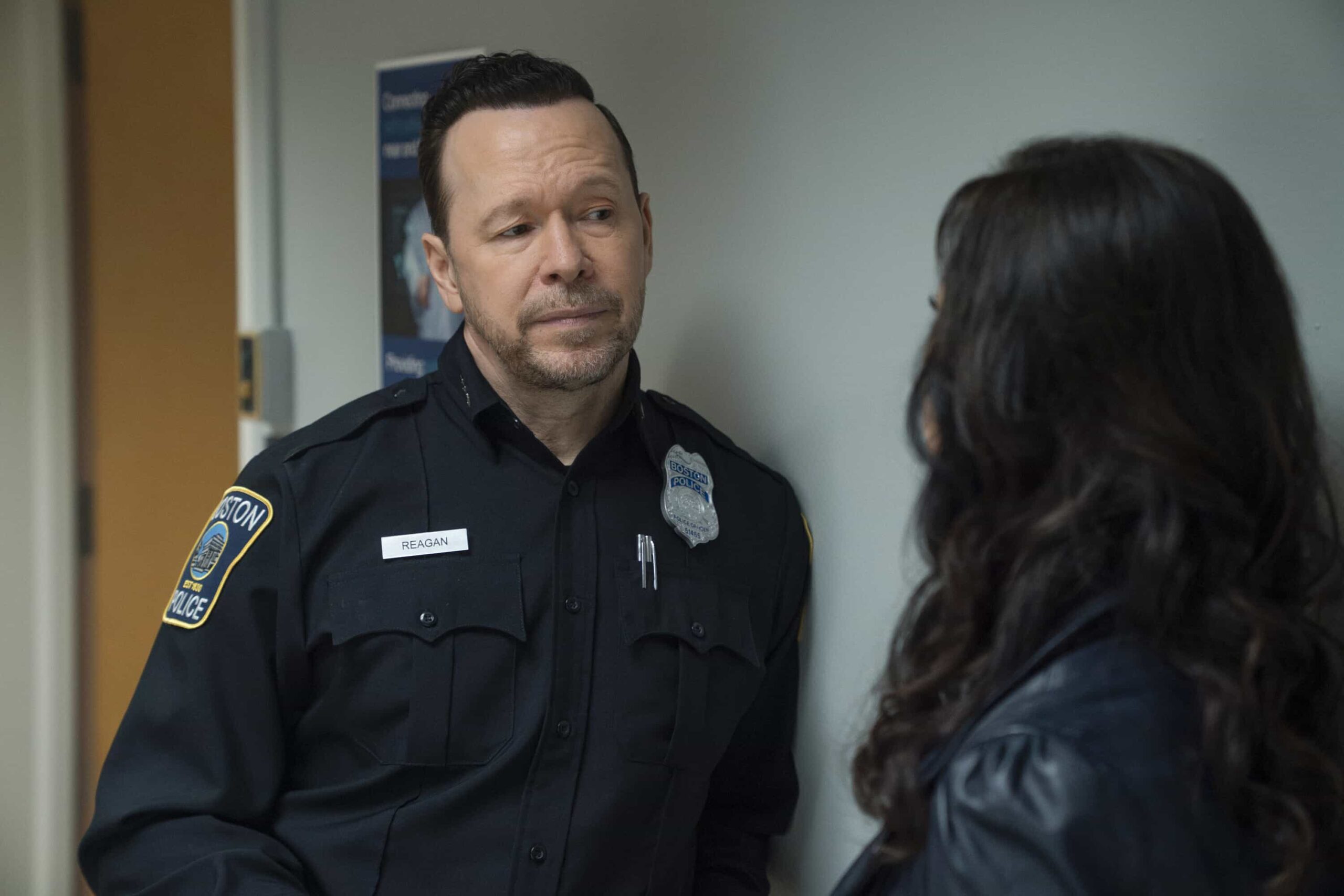 Boston Blue Season 1 Episode 20 "Patrol" Season Finale -- Coverage of the CBS Original Series BOSTON BLUE, scheduled to air on the CBS Television Network.   Pictured: Donnie Wahlberg as Danny Reagan.   Photo: Ian Watson/CBS ©2026 CBS Broadcasting, Inc. All Rights Reserved.