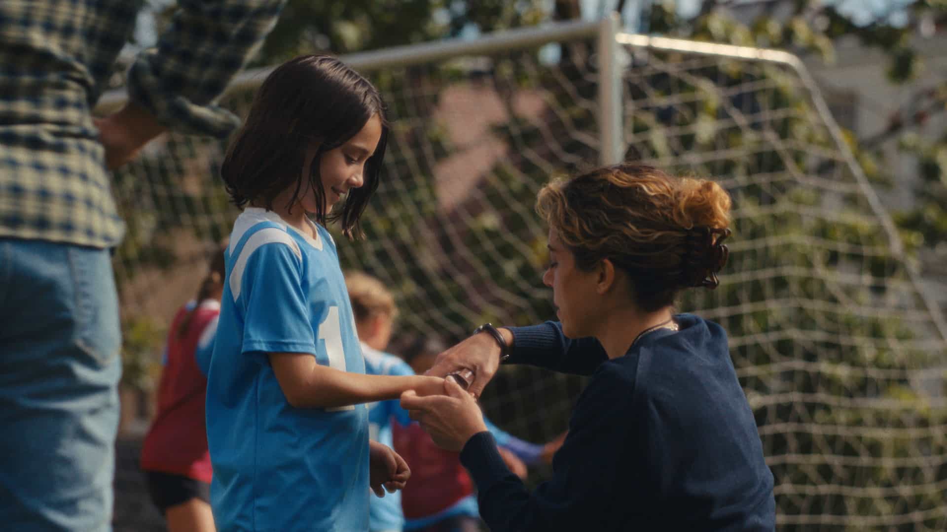 Nola Wallace and Tatiana Maslany in "Maximum Pleasure Guaranteed," now streaming on Apple TV.