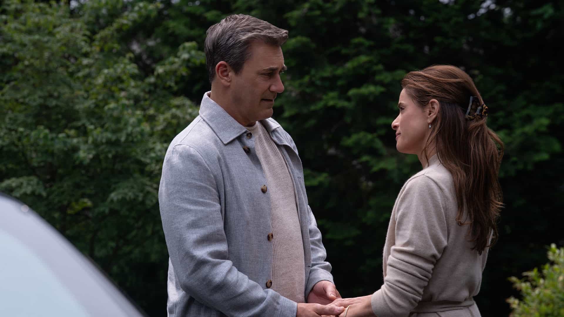 Your Friends & Neighbors Season 2 Episode 9 Propaganda from the Cowardly Jon Hamm and Amanda Peet