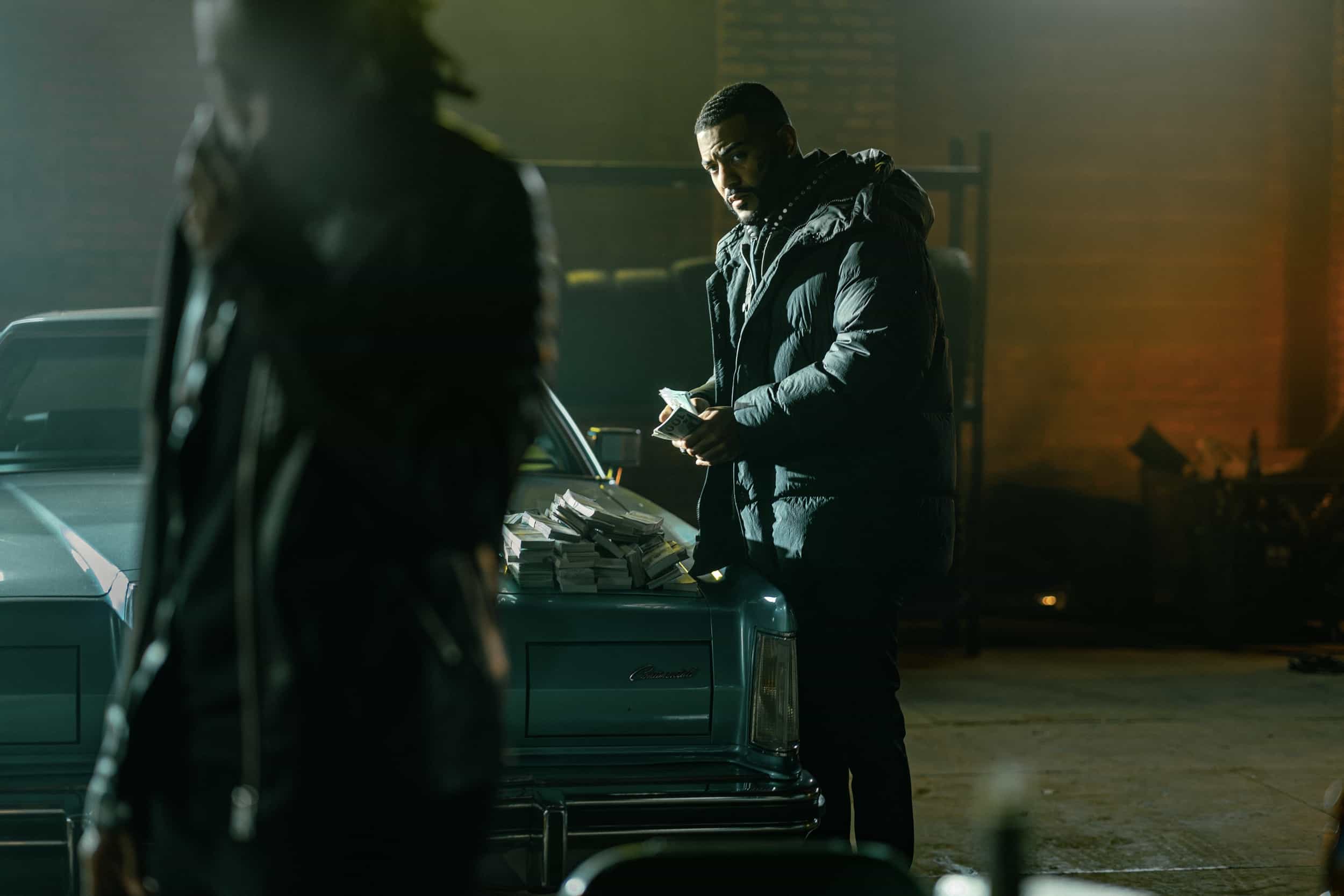 Cortez Smith as Nuck in The Chi, episode 2, season 8, streaming on Paramount+, 2026. Photo Credit: Sandy Morris/Paramount+.