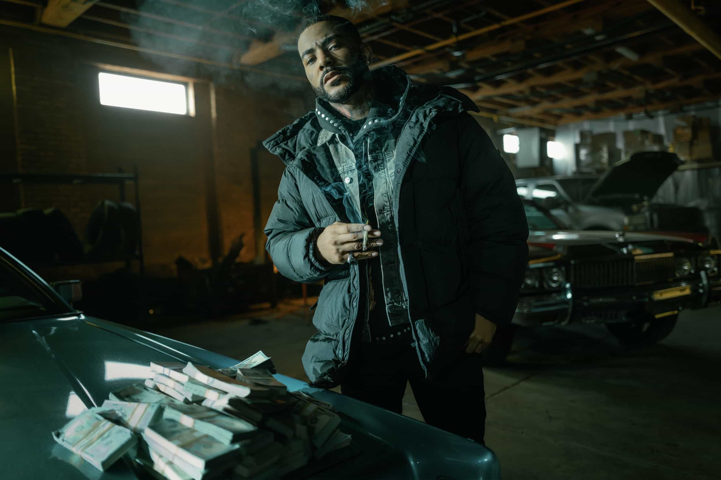 Cortez Smith as Nuck in The Chi, episode 2, season 8, streaming on Paramount+, 2026. Photo Credit: Sandy Morris/Paramount+.