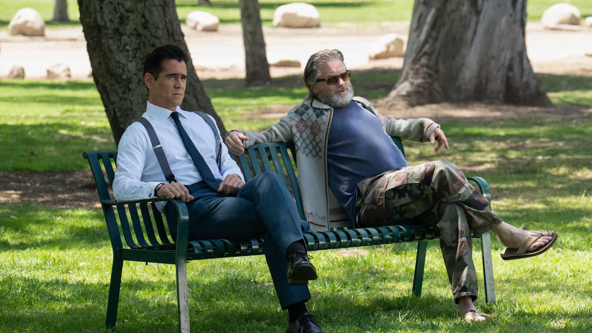 SUGAR Season 2 First Look Images And Trailer Released By Apple TV+ Teases Colin Farrell’s Next Mystery 2 Sugar Season 2 - Colin Farrell and Shea Whigham in "Sugar," premiering June 19, 2026 on Apple TV.