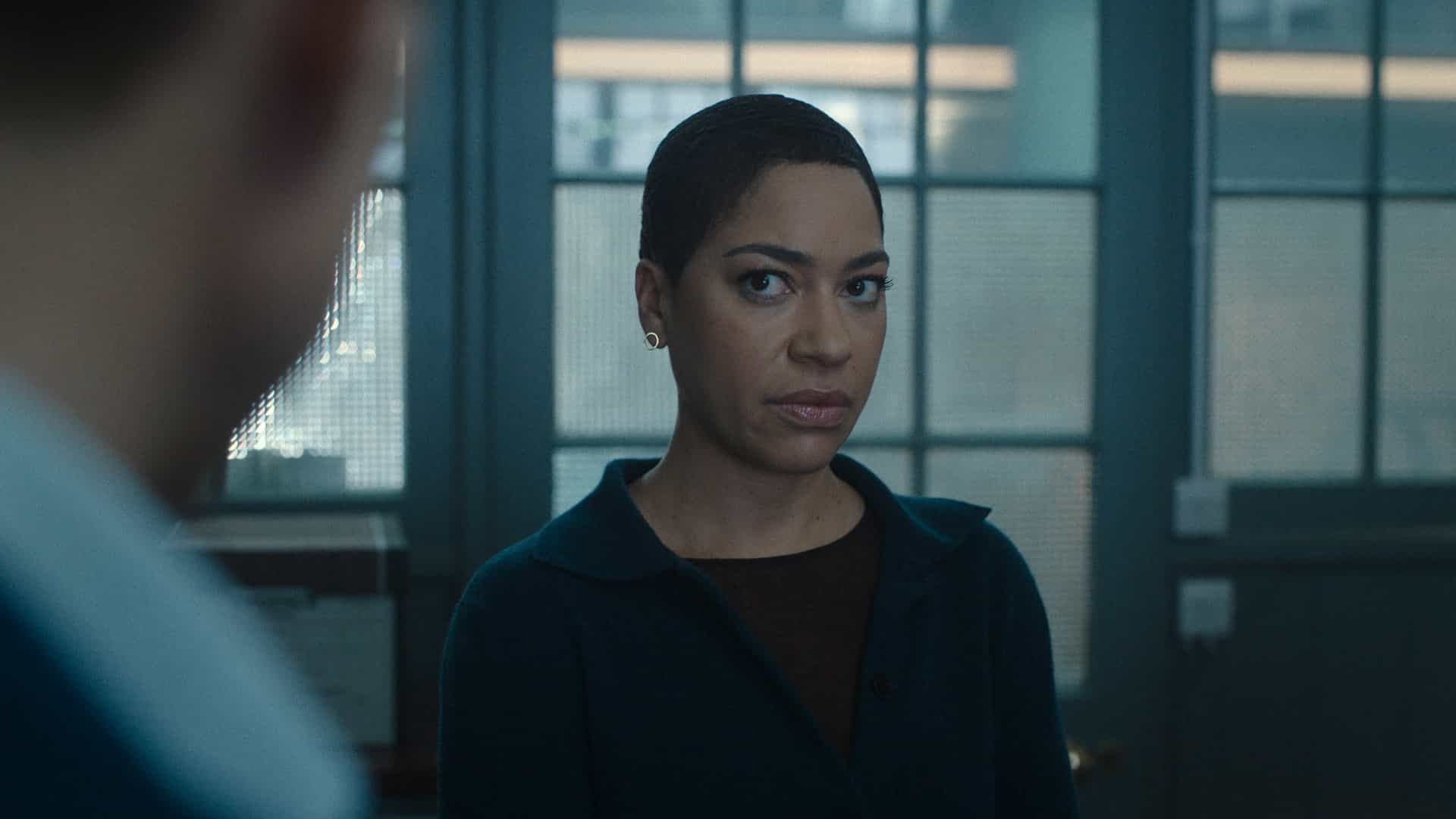 CRIMINAL RECORD Season 2 Episode 7 Photos “Going Down” June Takes Control 7 Cush Jumbo in "Criminal Record," now streaming on Apple TV.