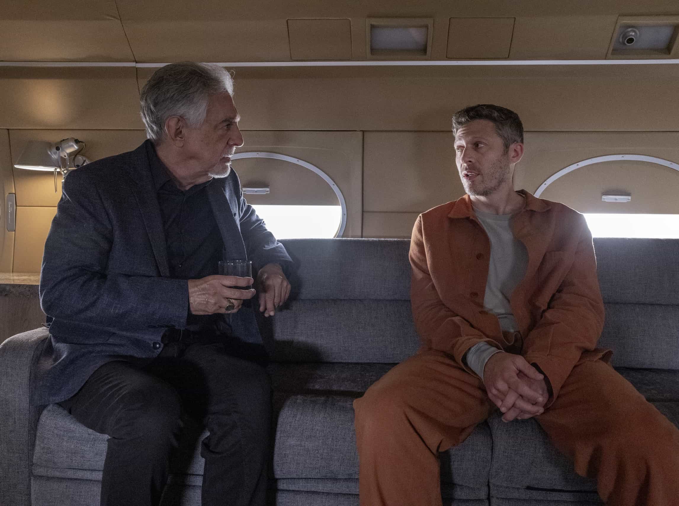 CRIMINAL MINDS EVOLUTION Season 19 Episode 3 Body Count- L-R: Joe Mantegna as David Rossi and Zach Gilford as Elias Voit in Criminal Minds: Evolution, episode 3, season 19 streaming on Paramount+, 2026. Photo Credit: Trae Patton/Paramount+