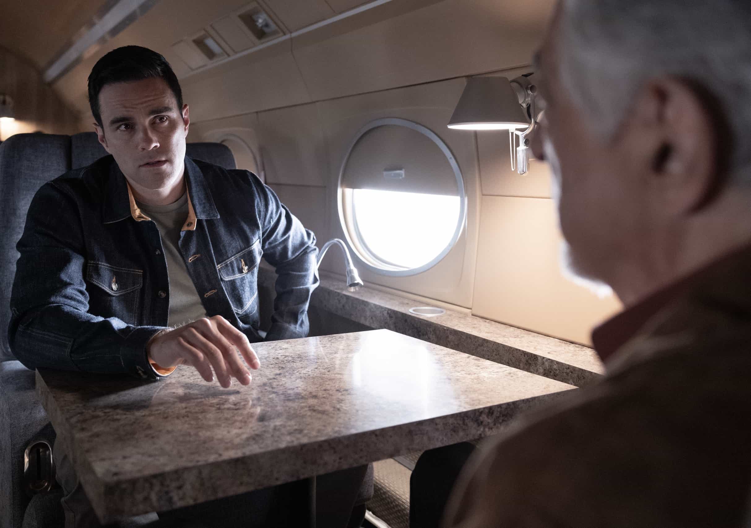 CRIMINAL MINDS EVOLUTION Season 19 Episode 3 Body Count- RJ Hatanaka as Tyler Green and Joe Mantegna as David Rossi in Criminal Minds: Evolution, episode 3, season 19 streaming on Paramount+, 2026. Photo Credit: Trae Patton/Paramount+