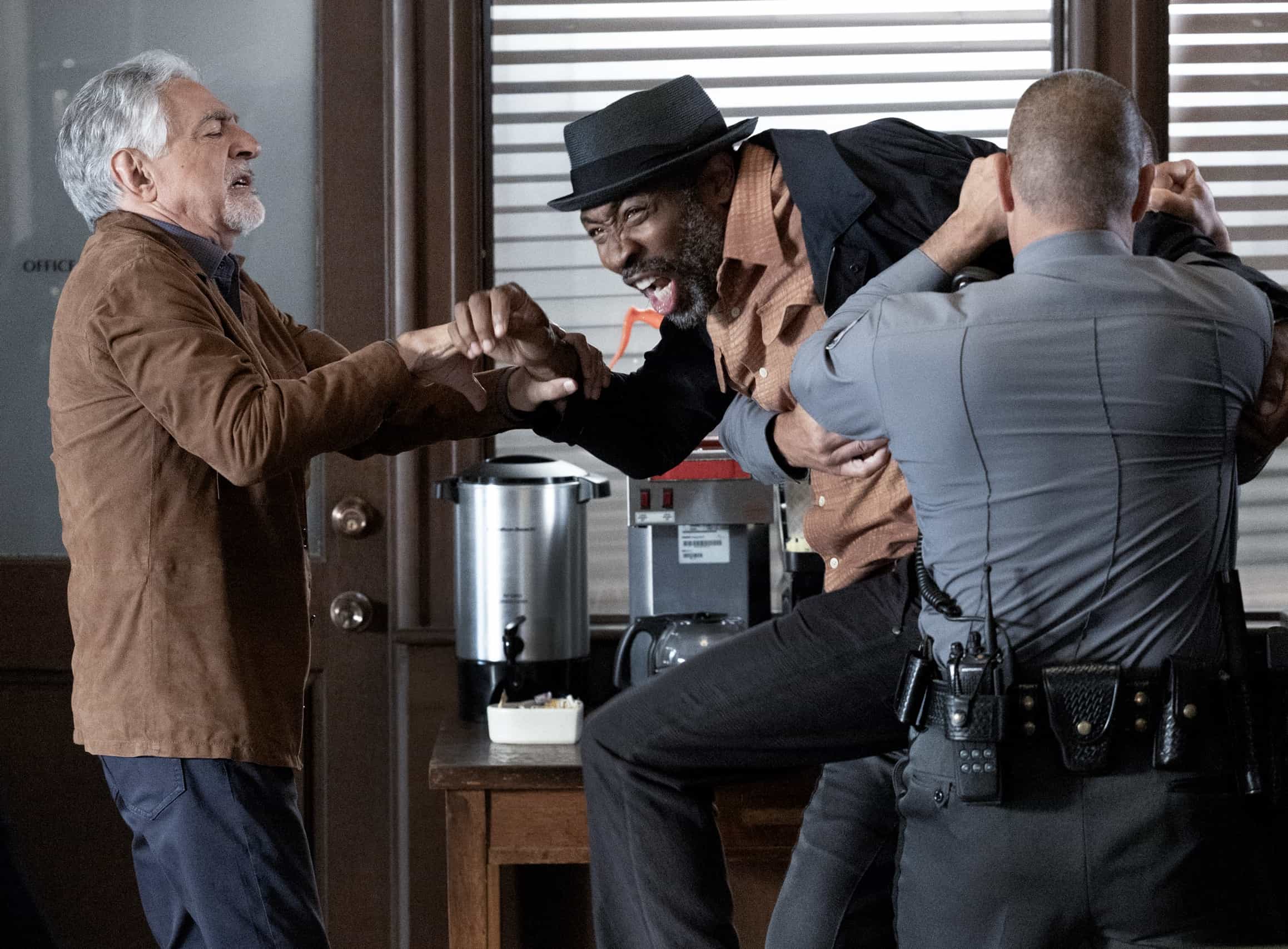 Joe Mantegna as David Rossi and Cress Williams as Davonte Faust in Criminal Minds: Evolution, episode 3, season 19 streaming on Paramount+, 2026. Photo Credit: Trae Patton/Paramount+