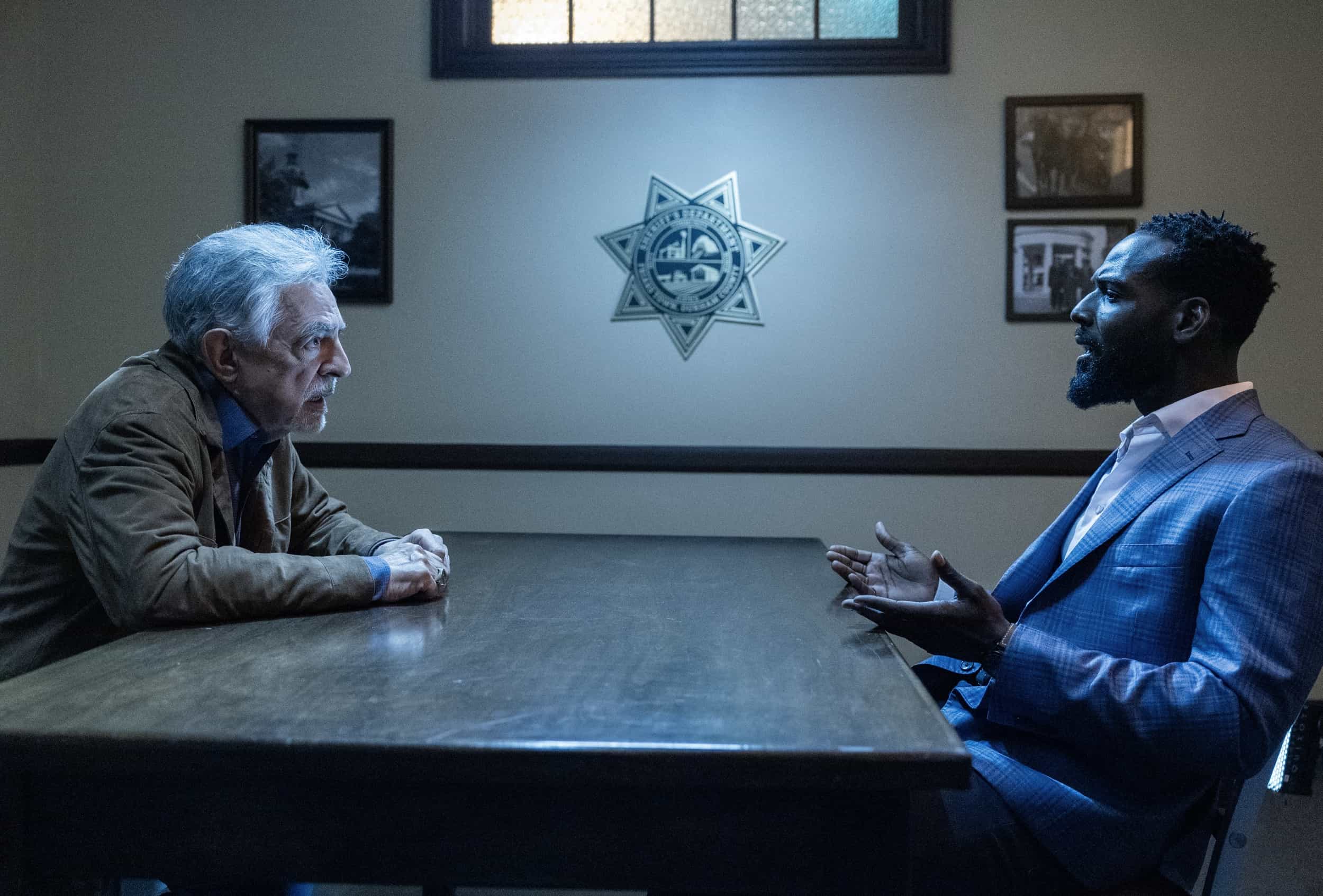 Joe Mantegna as David Rossi and Kofi Siriboe as Tristan Burke in Criminal Minds: Evolution, episode 3, season 19 streaming on Paramount+, 2026. Photo Credit: Trae Patton/Paramount+