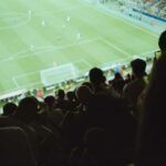 Crowd Watching Soccer Match