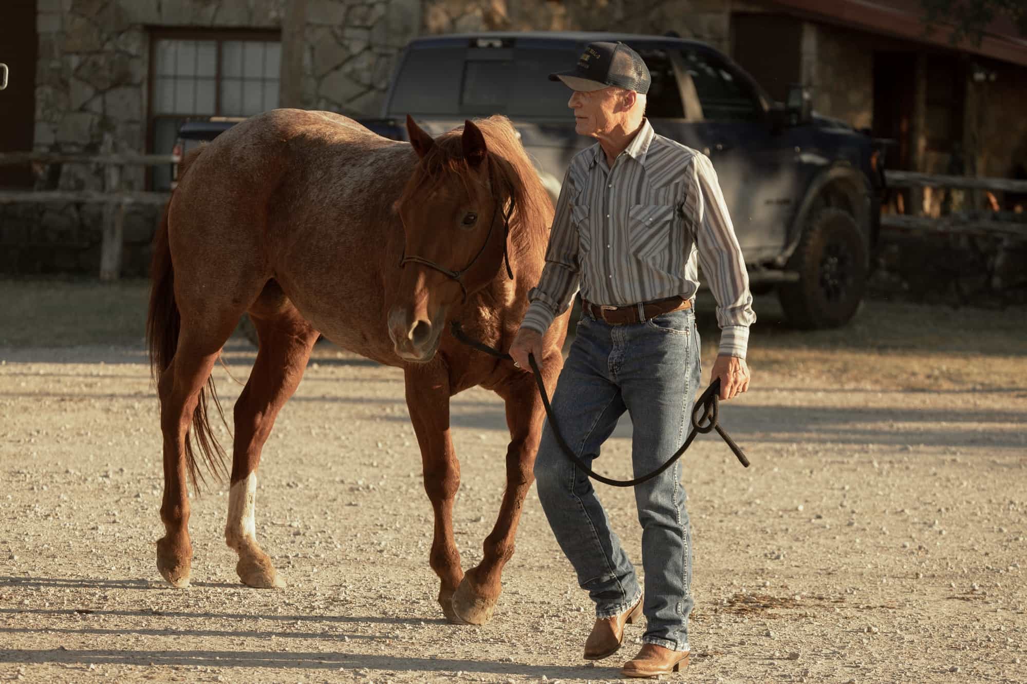 Ed Harris as Everett McKinney in Dutton Ranch, episode 5, season 1, streaming on Paramount+, 2026. Photo Credit: Emerson Miller/Paramount+.