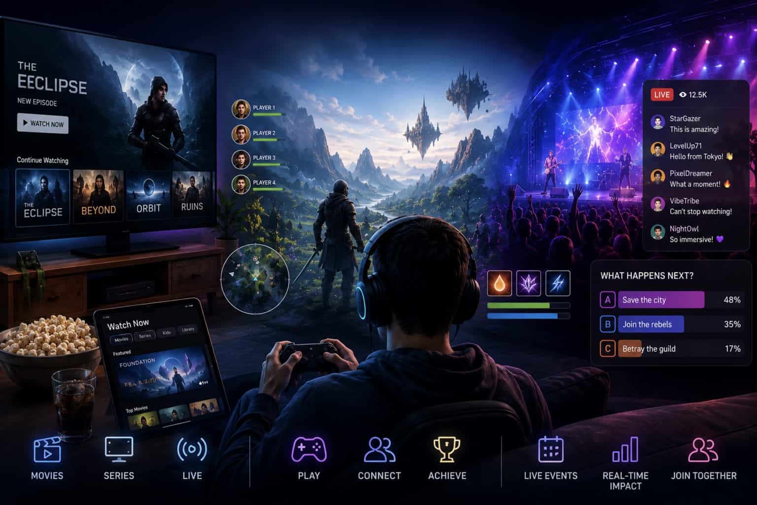 Gaming Streaming Experience