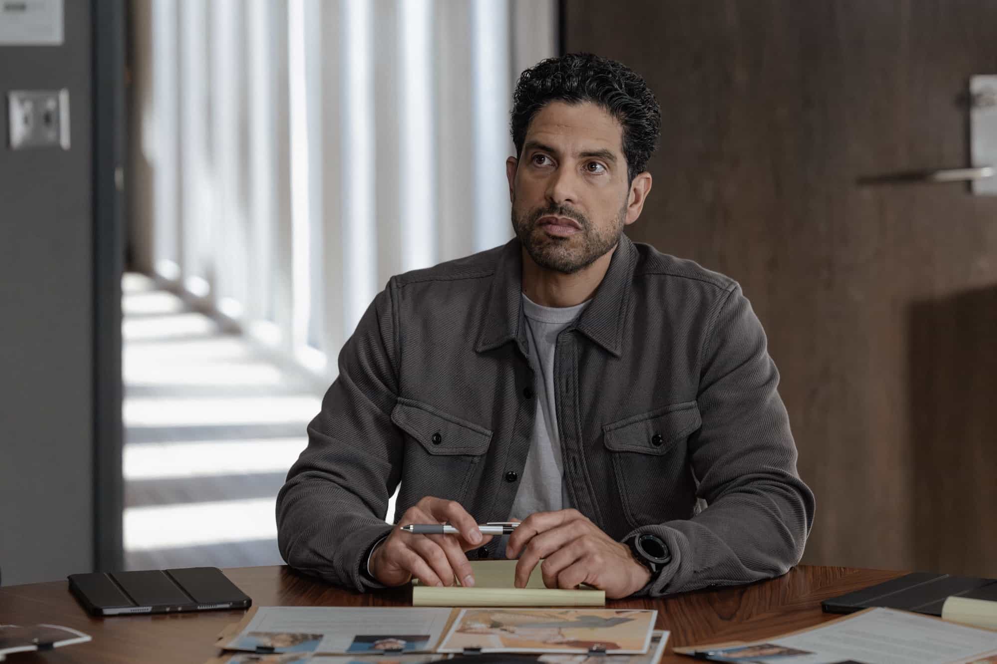 Criminal Minds Evolution Season 19 Episode 4 "The Witching Hour" -  Adam Rodriguez as Luke Alvez in Criminal Minds: Evolution, episode 4, season 19  streaming on Paramount+, 2026.  CREDIT: Trae Patton/Paramount+ © 2026 ABC Studios Inc. and CBS Studios Inc. All Rights Reserved.