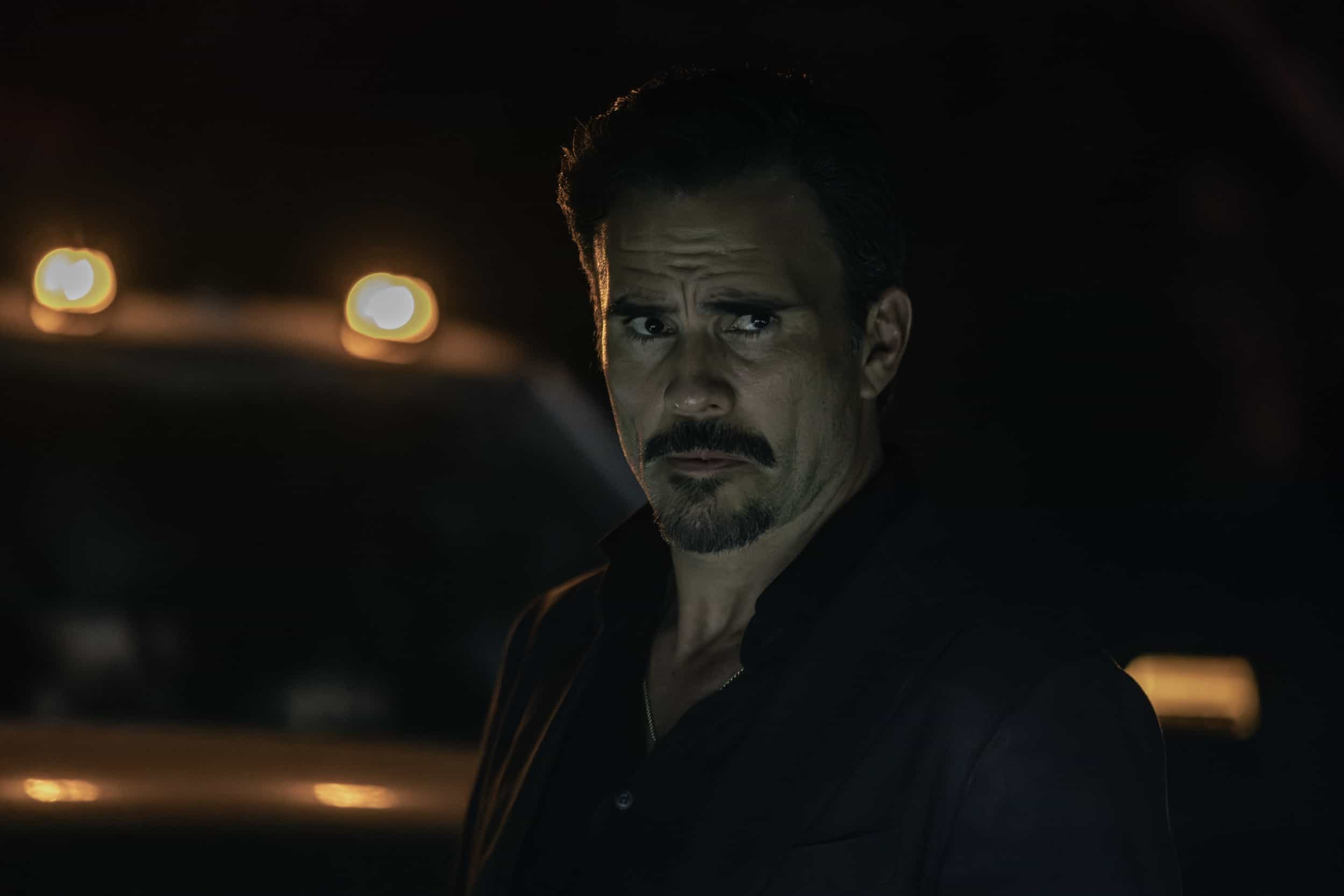 DUTTON RANCH Season 1 Episode 6 Photos “A Cowboy Saint” A Shocking Return Threatens Rio Paloma 7 Juan Pablo Raba as Joaquin in season 1, episode 6, of Dutton Ranch streaming on Paramount+, 2026. Photo Credit: Emerson Miller/Paramount+