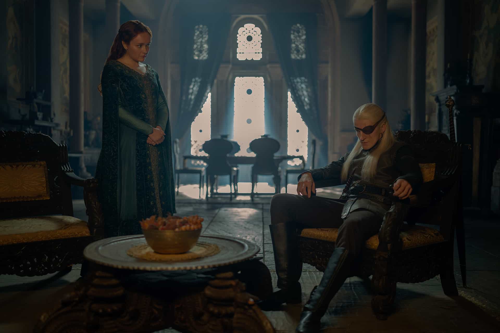 Olivia Cooke, Ewan Mitchell HOUSE OF THE DRAGON Season 3