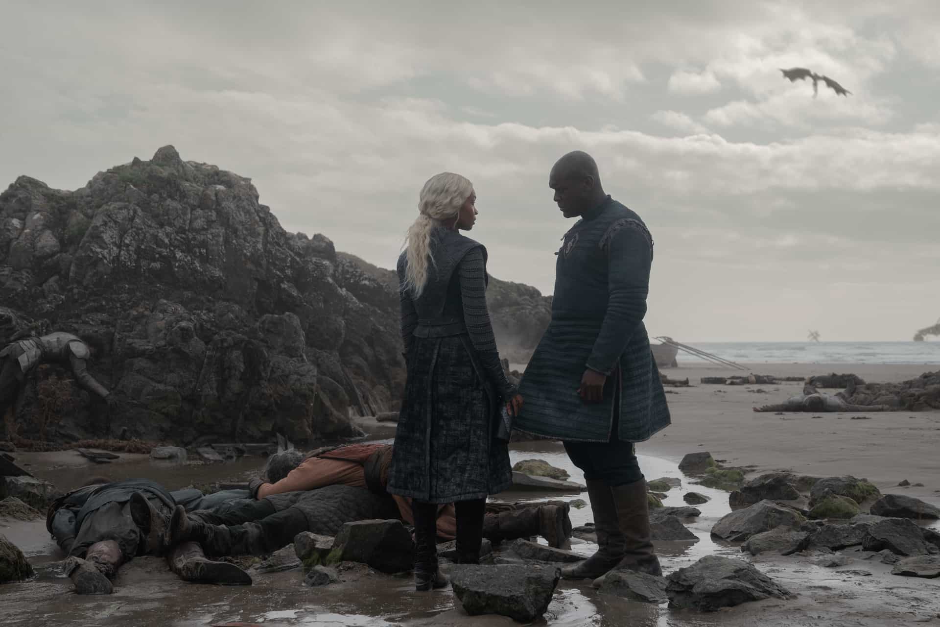Bethany Antonia, Abubakar Salim HOUSE OF THE DRAGON Season 3